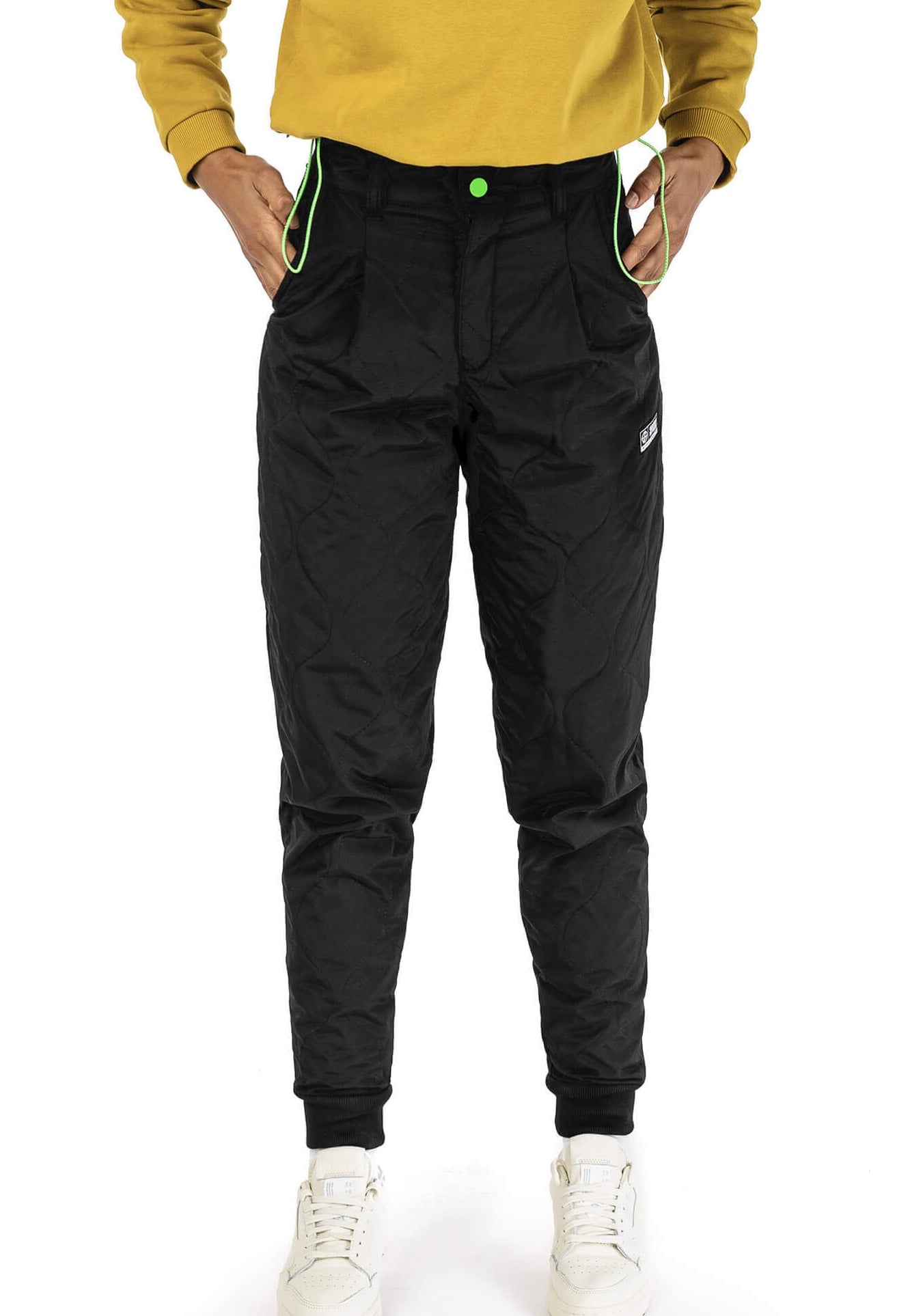 Green Berlin - High Waste To Hell Black - Pants | Women-Image