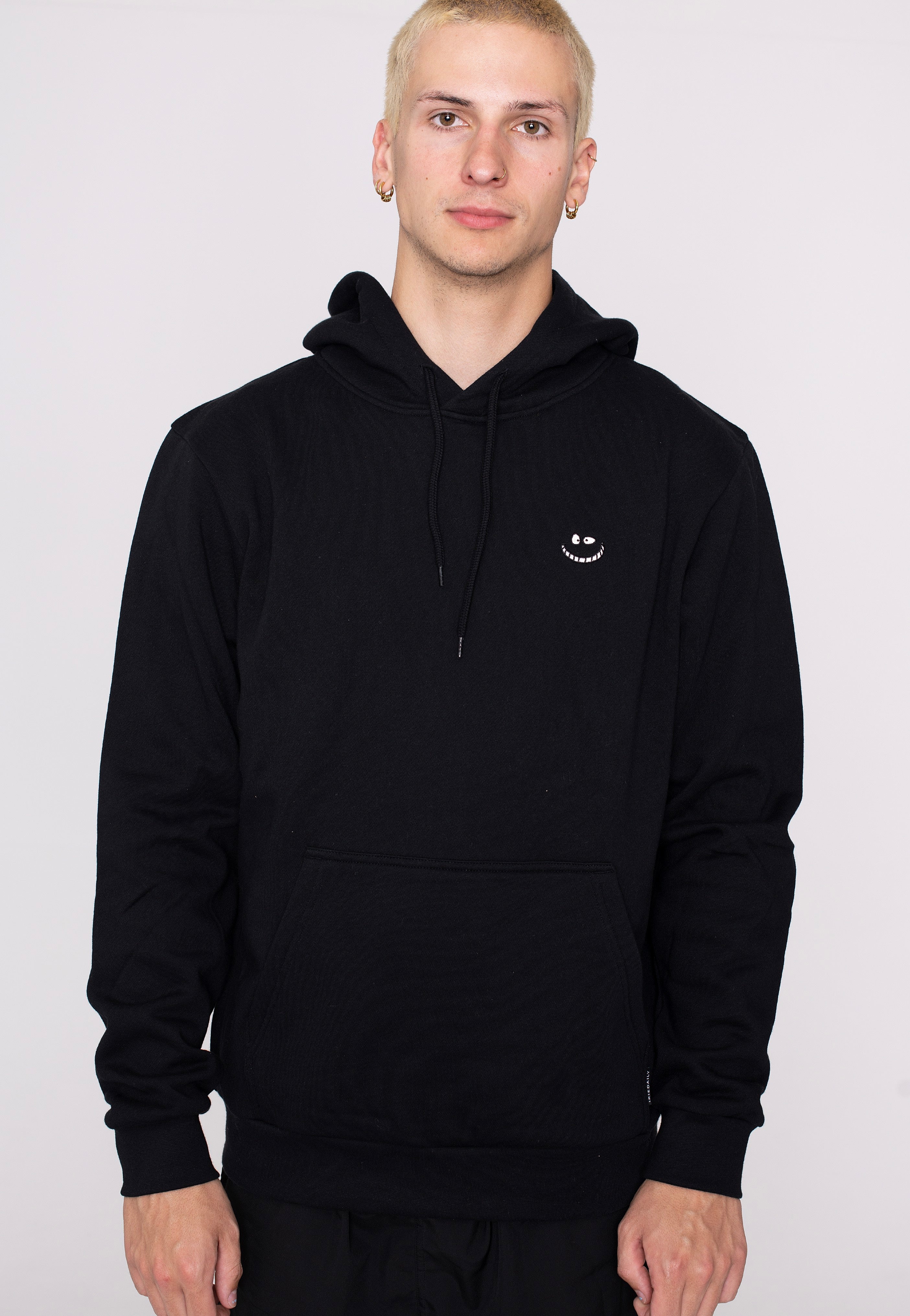 Iriedaily - Grin Cat Black - Hoodie | Men-Image