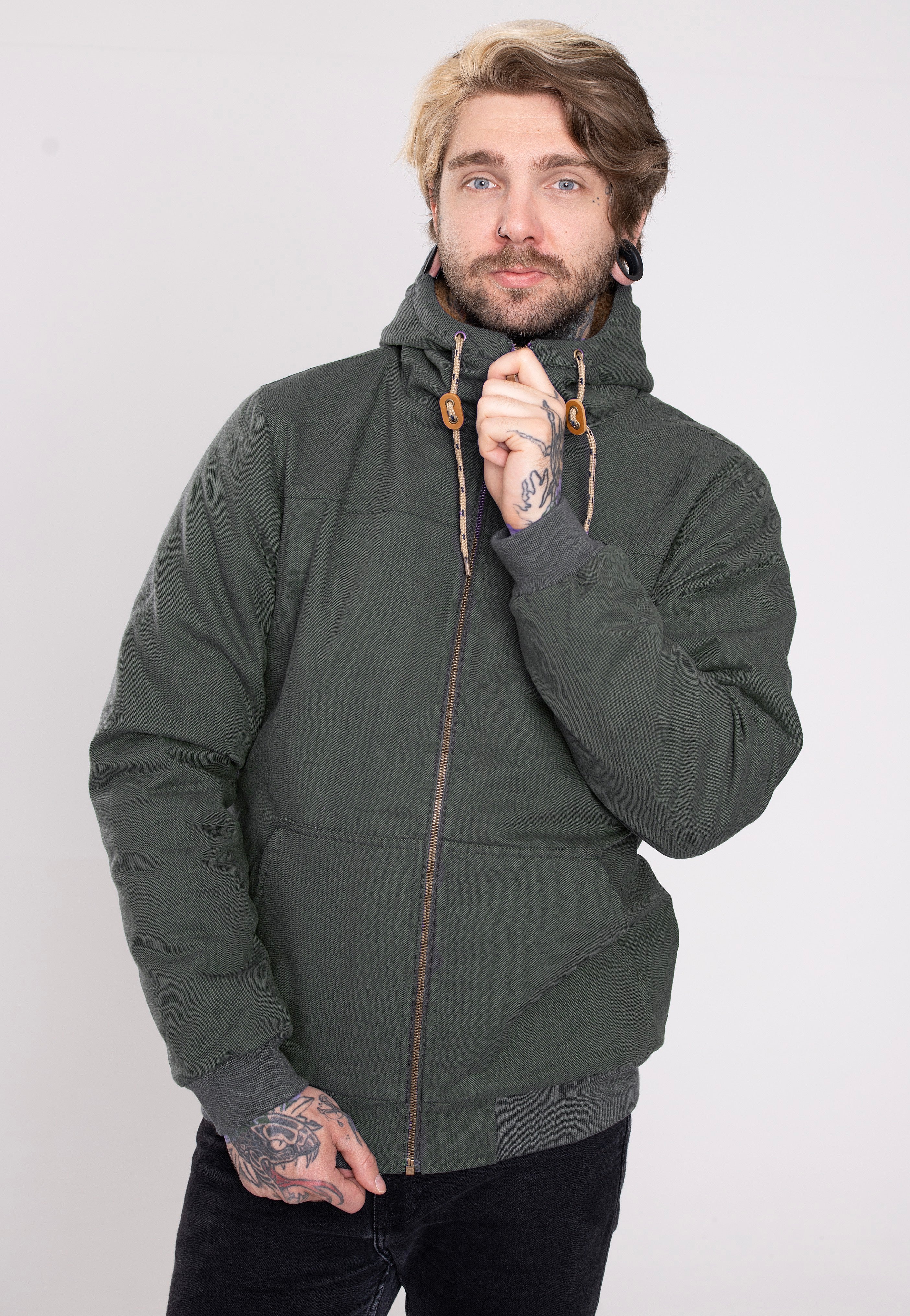 Iriedaily - Dock36 Swing Jungle Green - Jacket | Men-Image