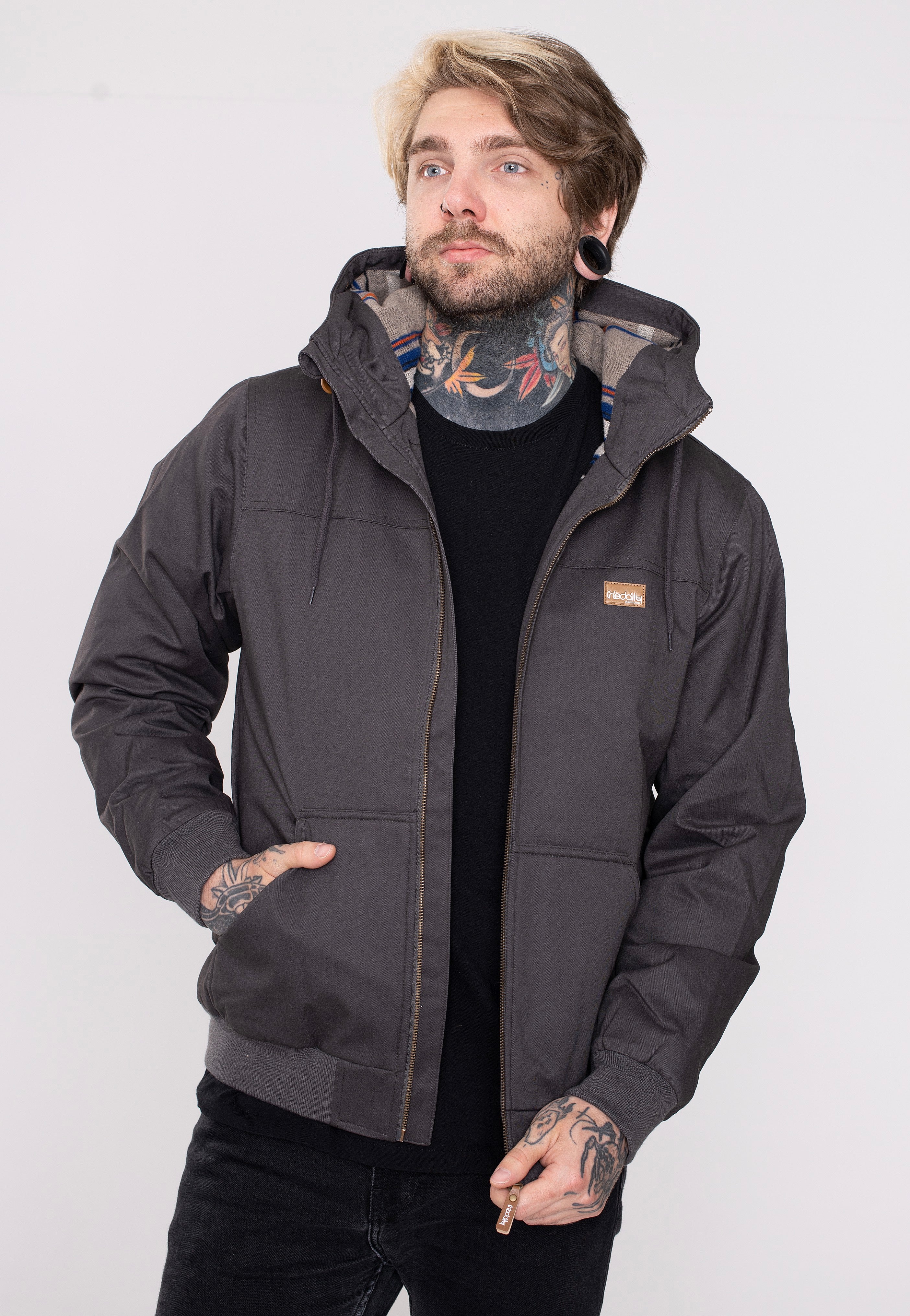 Iriedaily - Wonderer Coal - Jacket | Men-Image