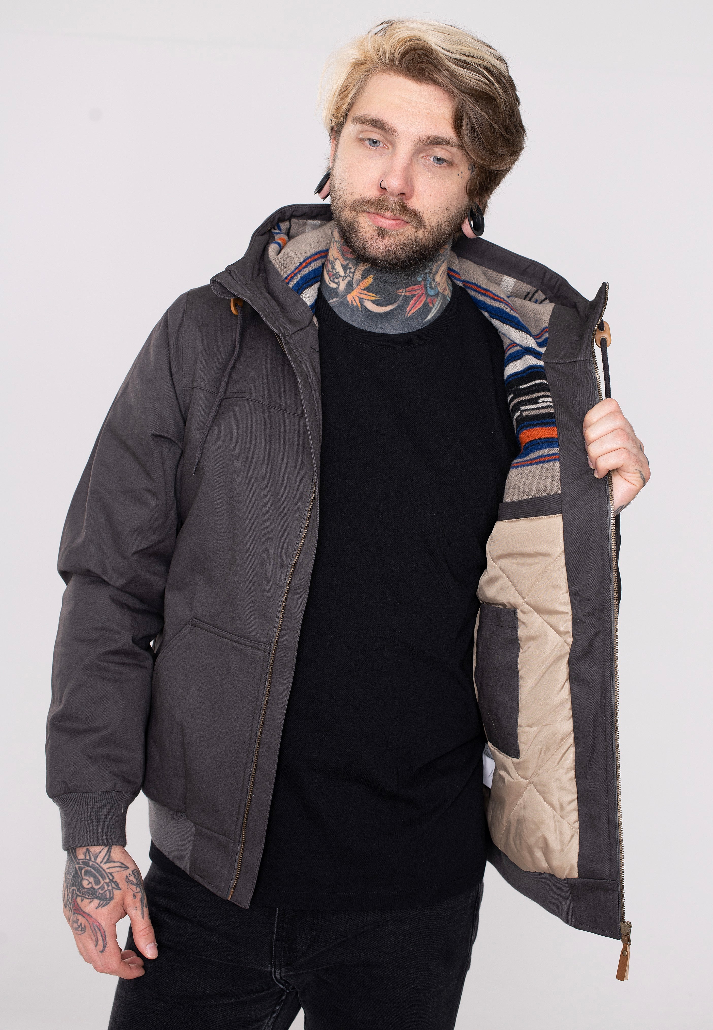 Iriedaily - Wonderer Coal - Jacket | Men-Image