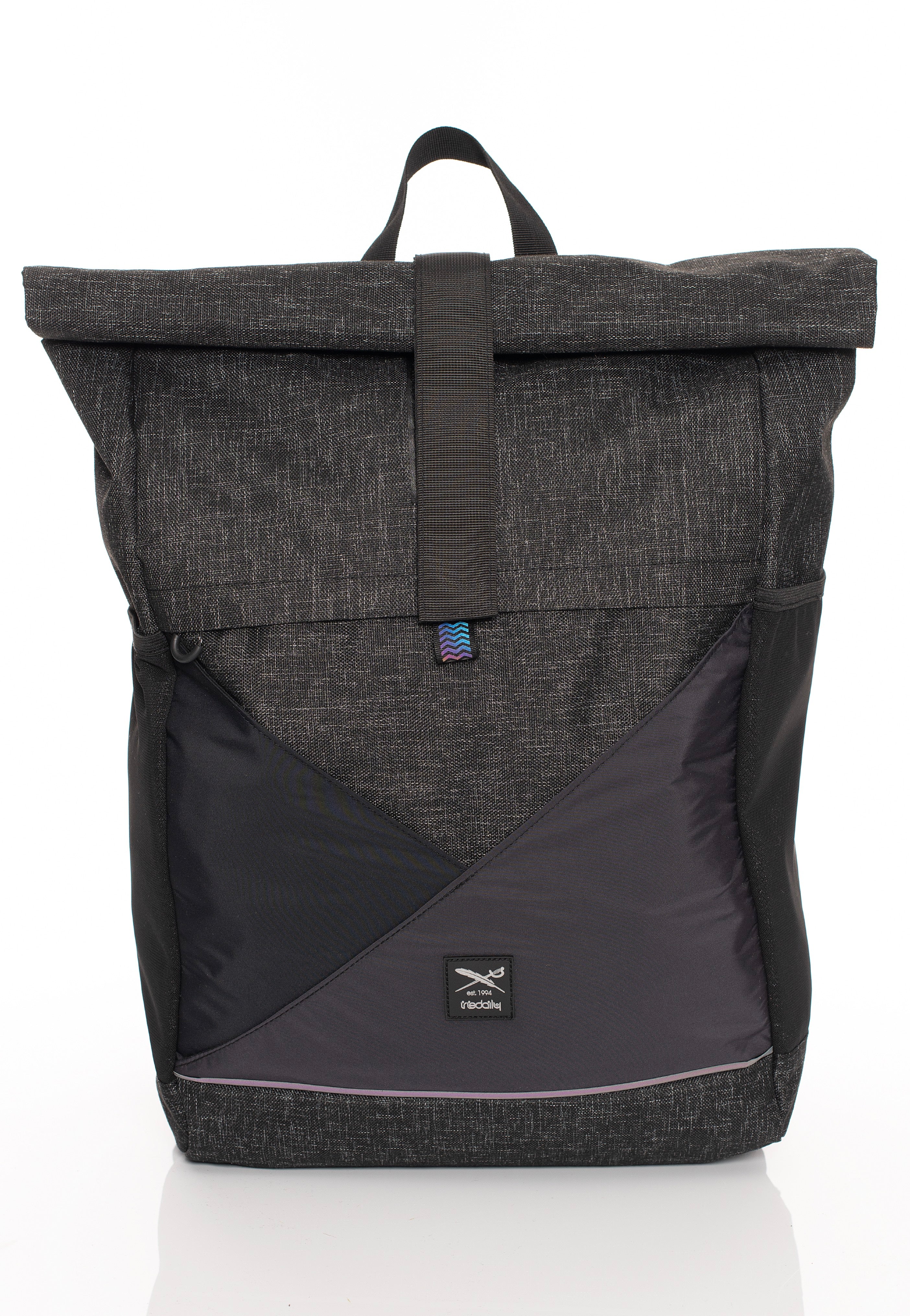 Iriedaily - Tripster Rolltop Black Melange - Backpack | Neutral-Image