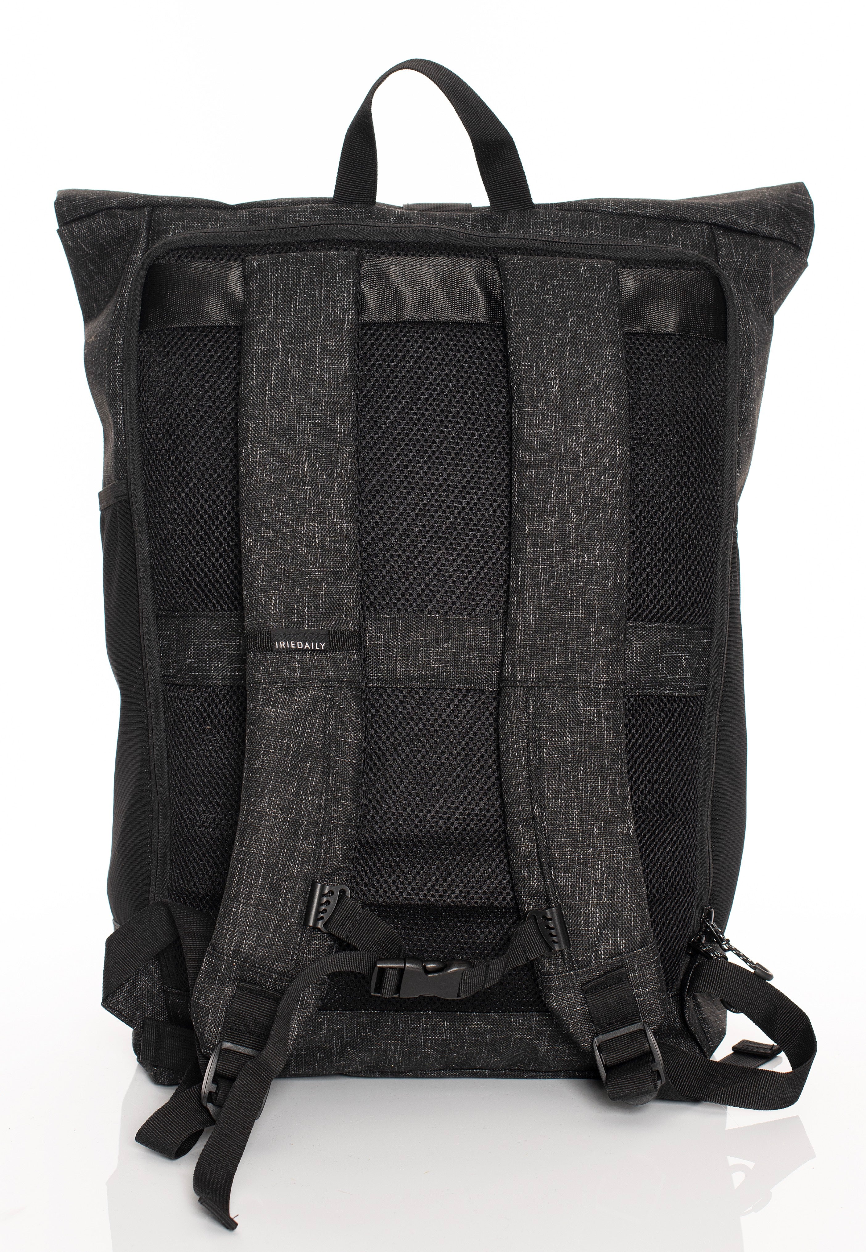 Iriedaily - Tripster Rolltop Black Melange - Backpack | Neutral-Image