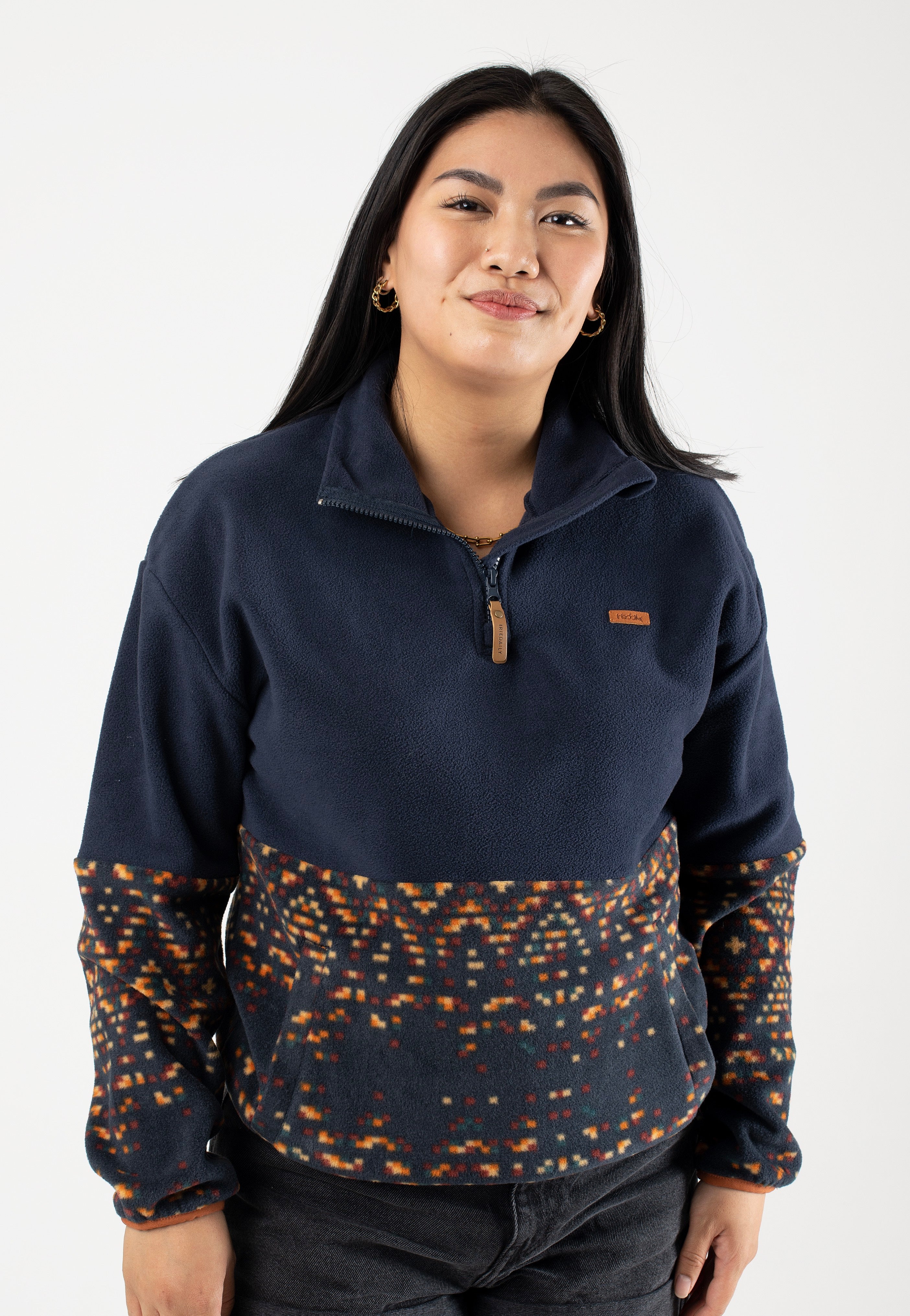 Iriedaily - Half Indi Marine - Pullover | Women-Image