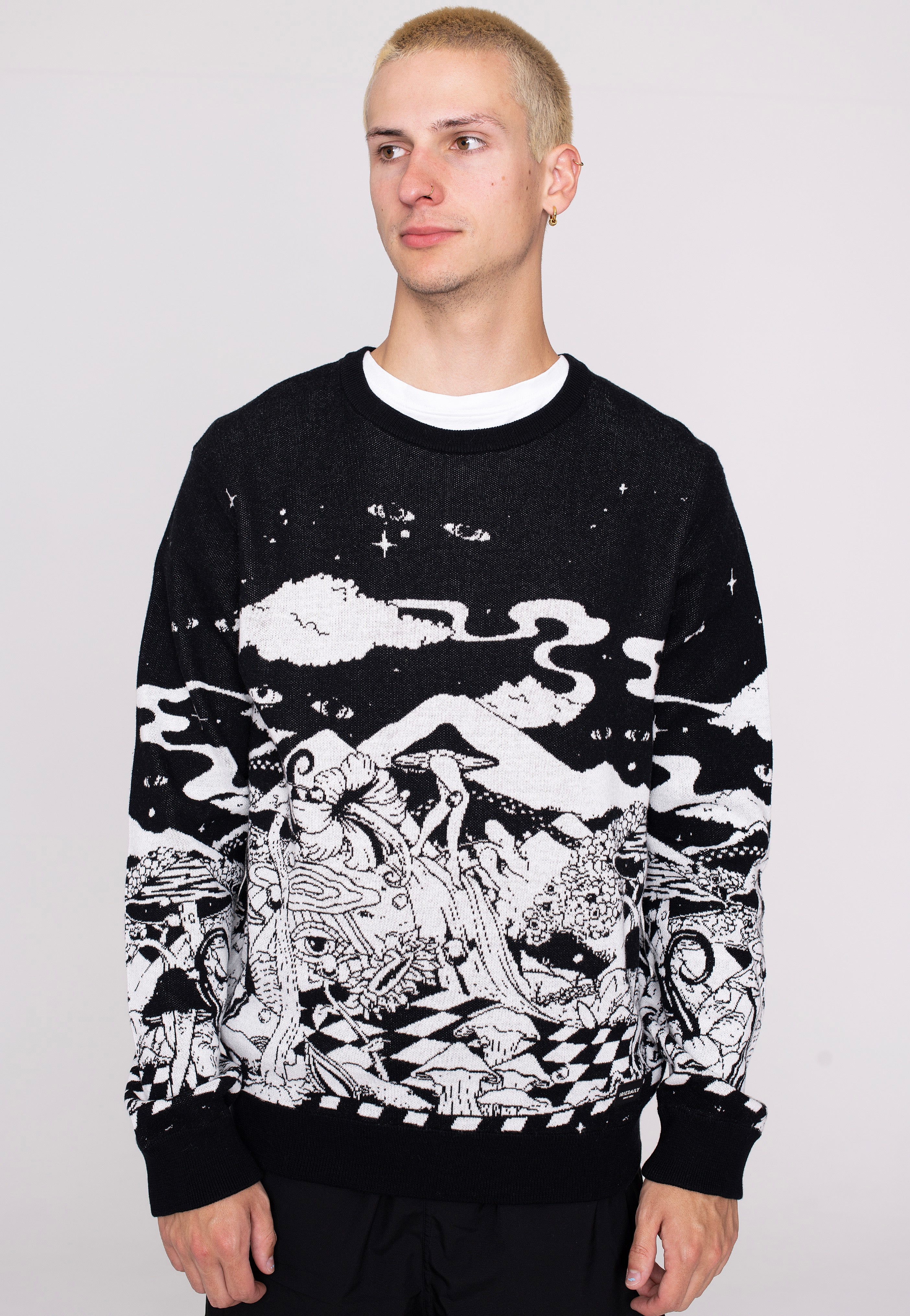 Iriedaily - Crazy Fresh Knit Black - Pullover | Men-Image