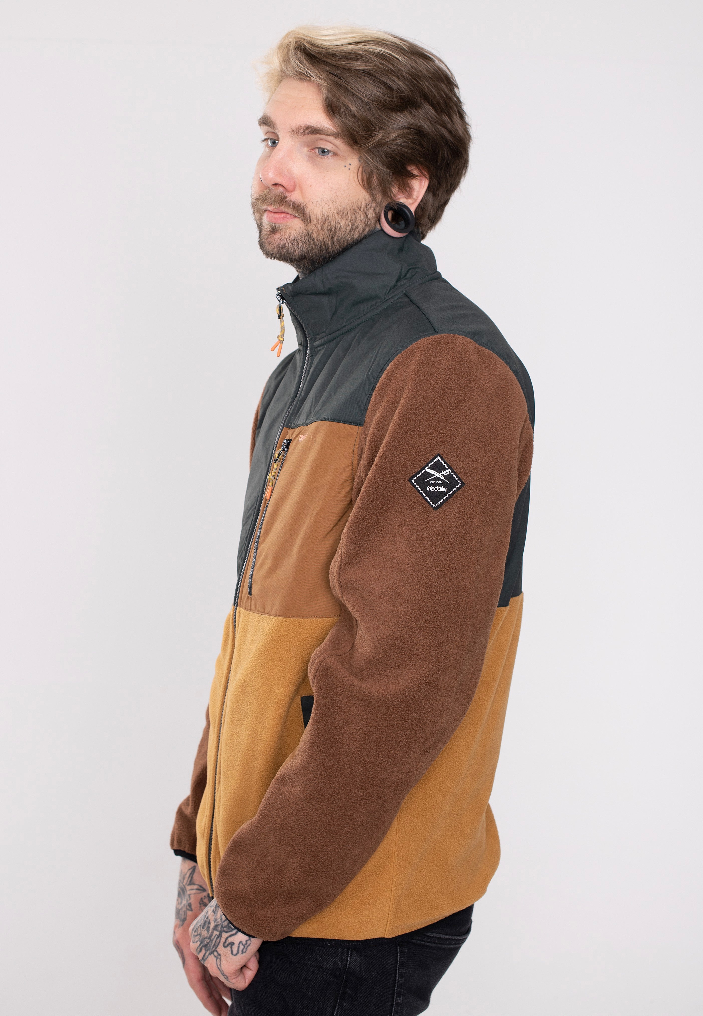 Iriedaily - Auf Deck Fleece Nightforest - Track Jacket | Men-Image