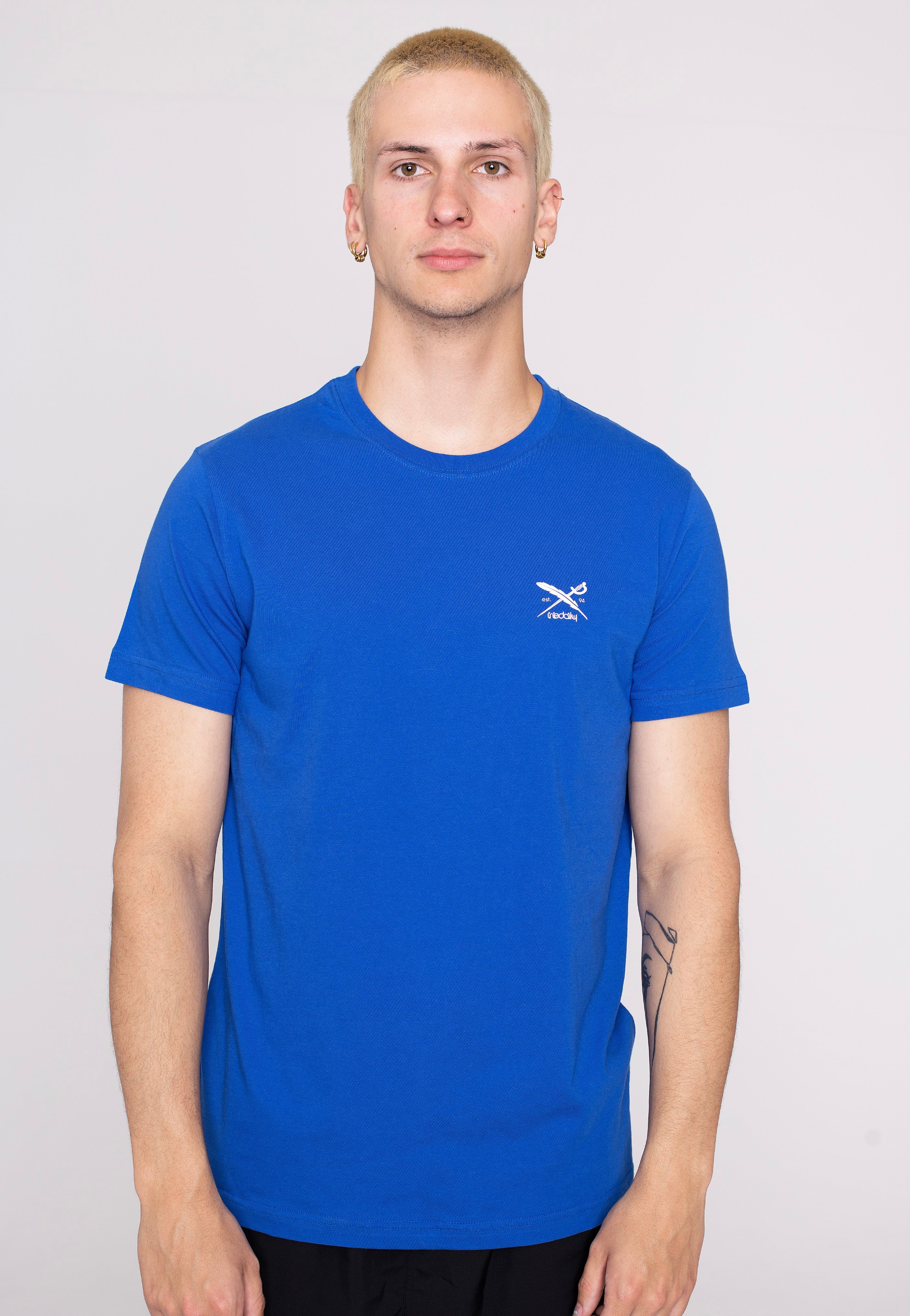 Iriedaily - Chestflag Royal Blue - T-Shirt | Men-Image