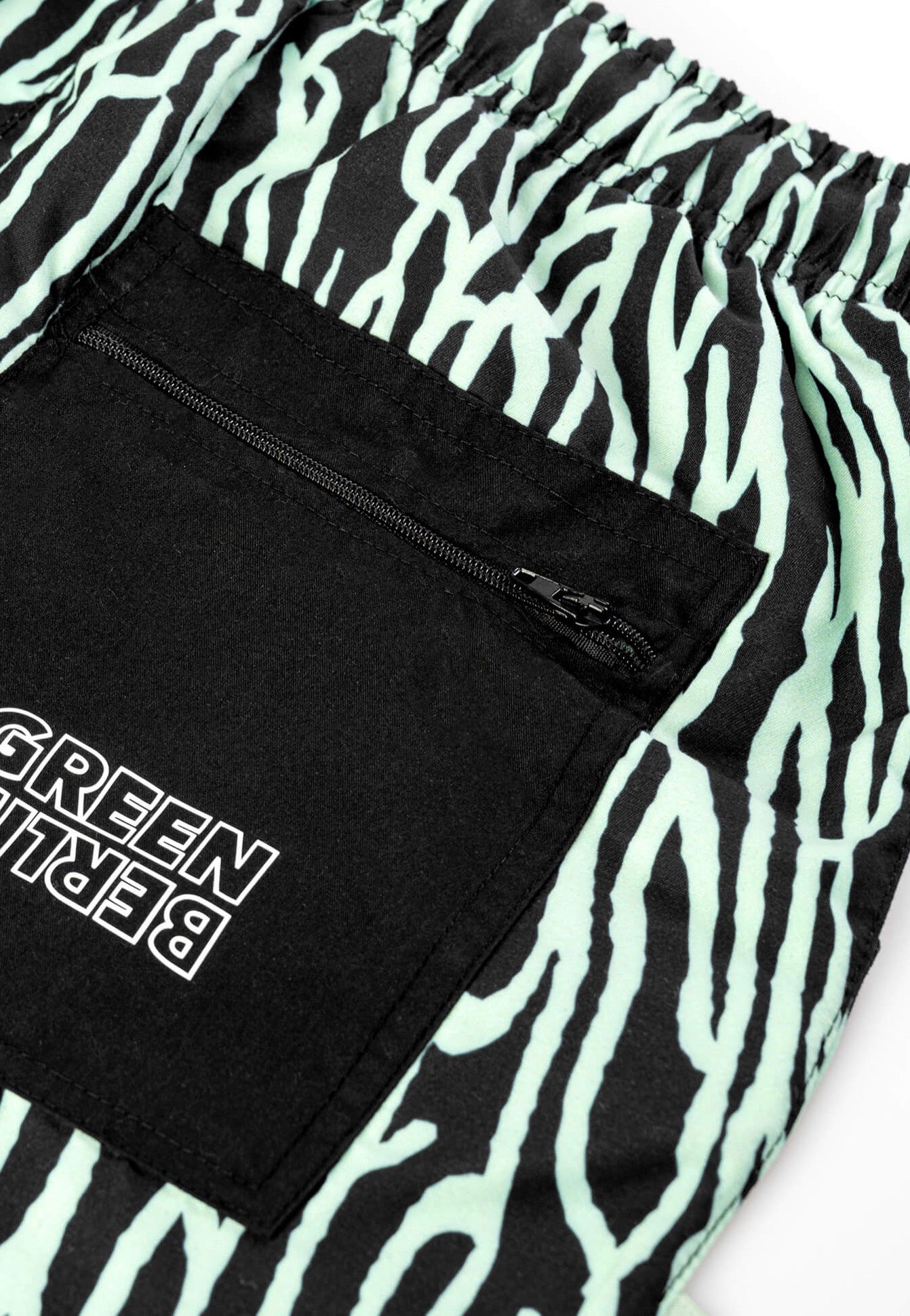 Green Berlin - Coral Green Schwarz/Mintgrün - Board Shorts | Men-Image