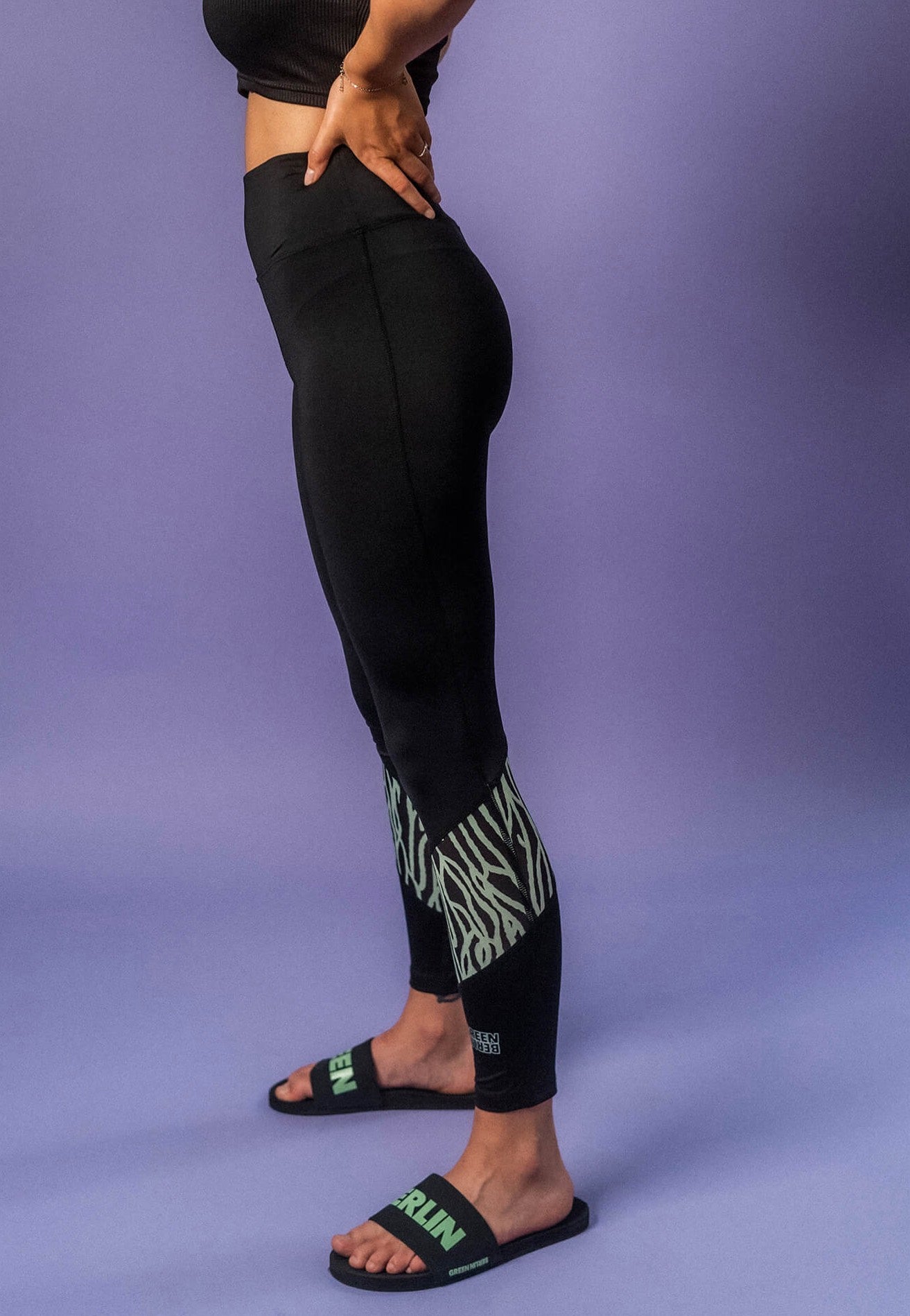 Green Berlin - Coral Schwarz - Leggings | Women-Image