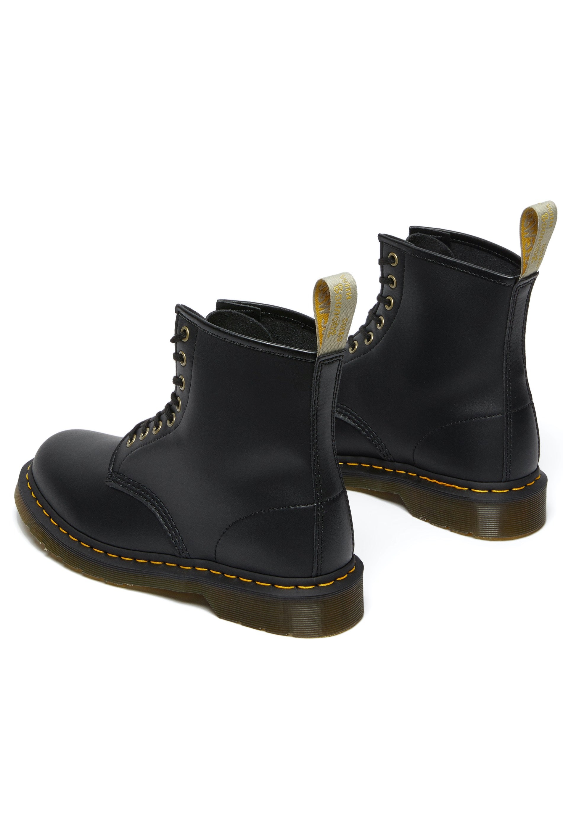 Dr. Martens - Vegan 1460 Black Felix Rub Off - Shoes | Men-Image