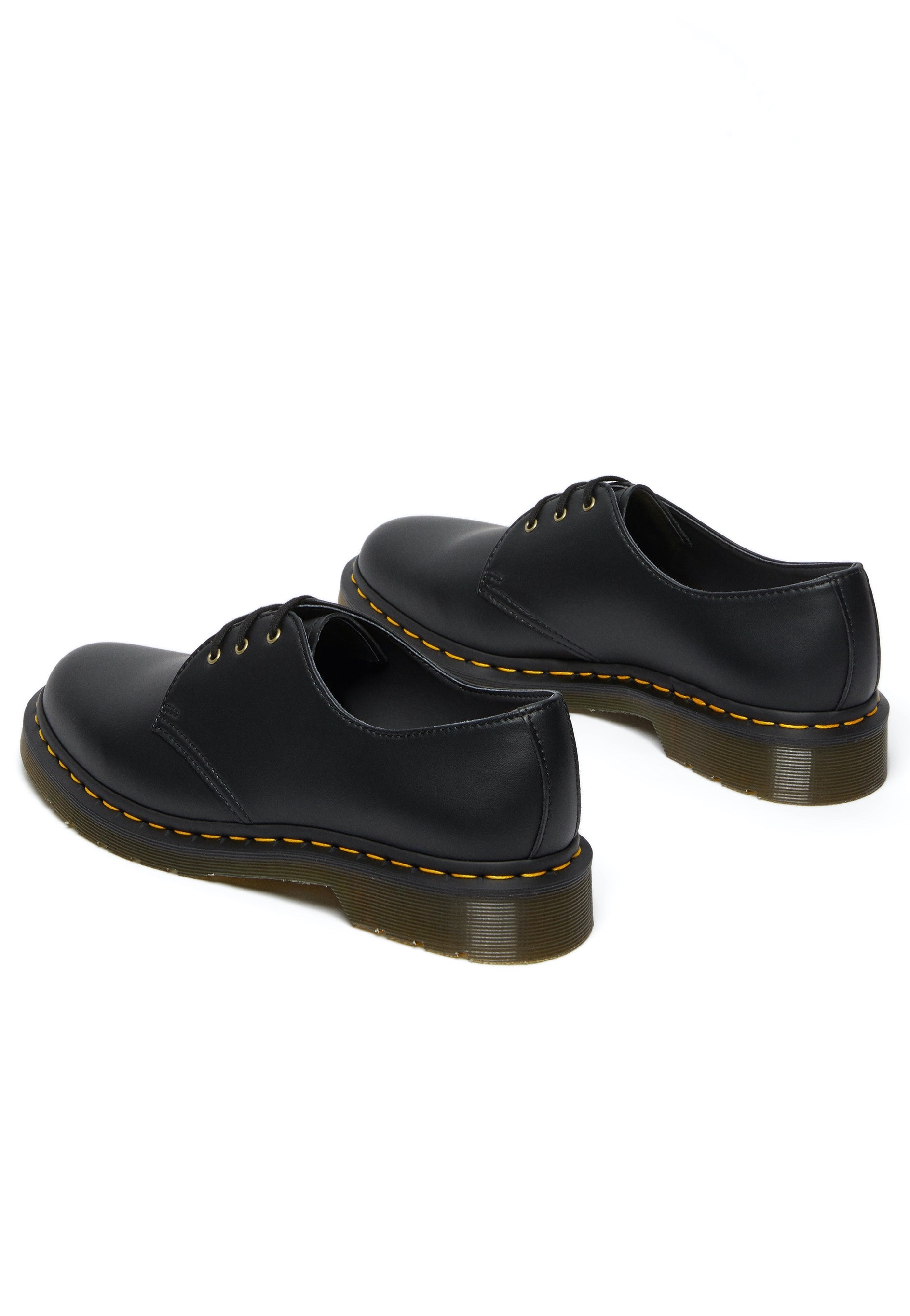 Dr. Martens - Vegan 1461 Black Felix Rub Off - Shoes | Men-Image