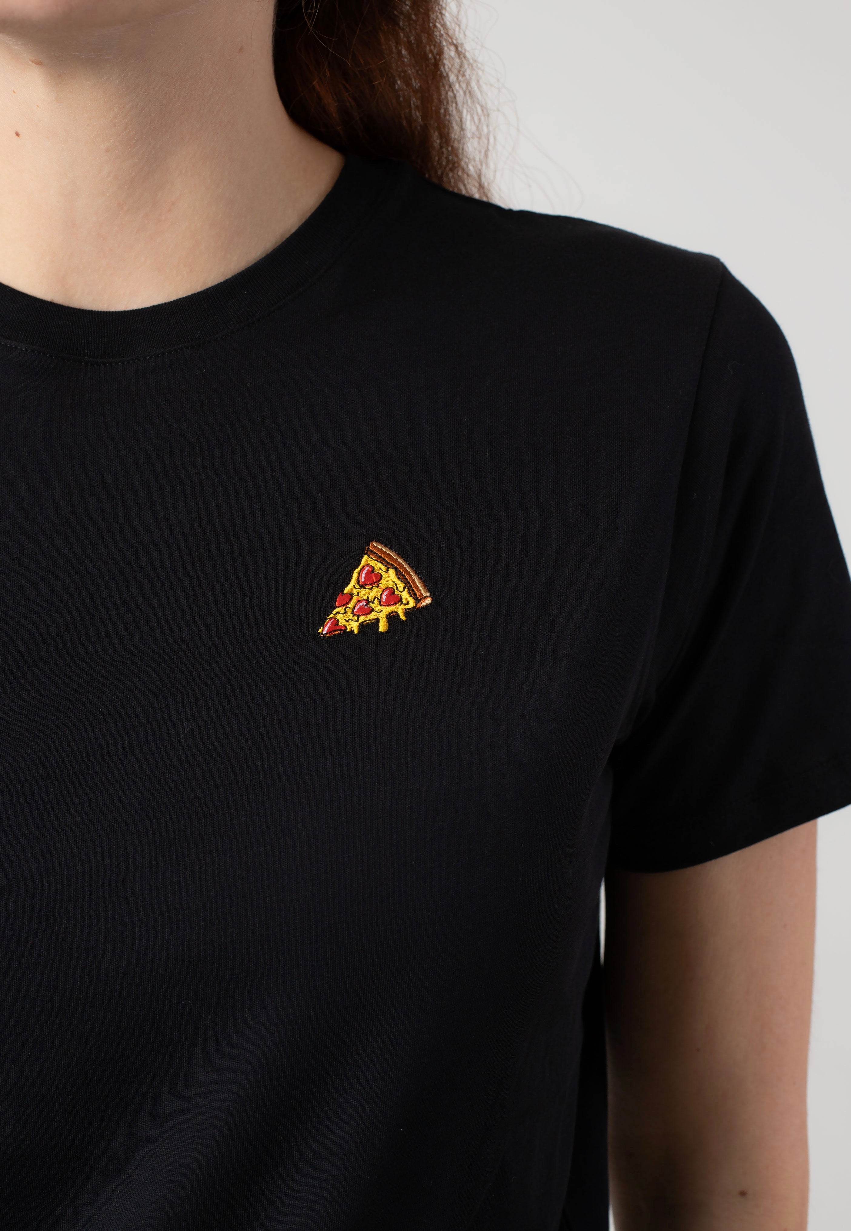 Iriedaily - Pizza Love Black - T-Shirt | Women-Image