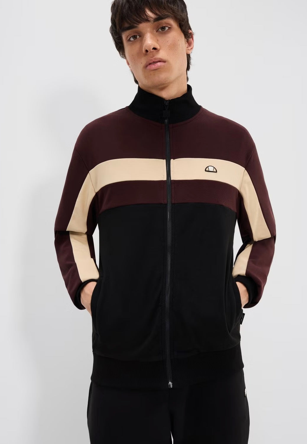 Ellesse - Anzios Track Brown/Black - Track Jacket | Men-Image