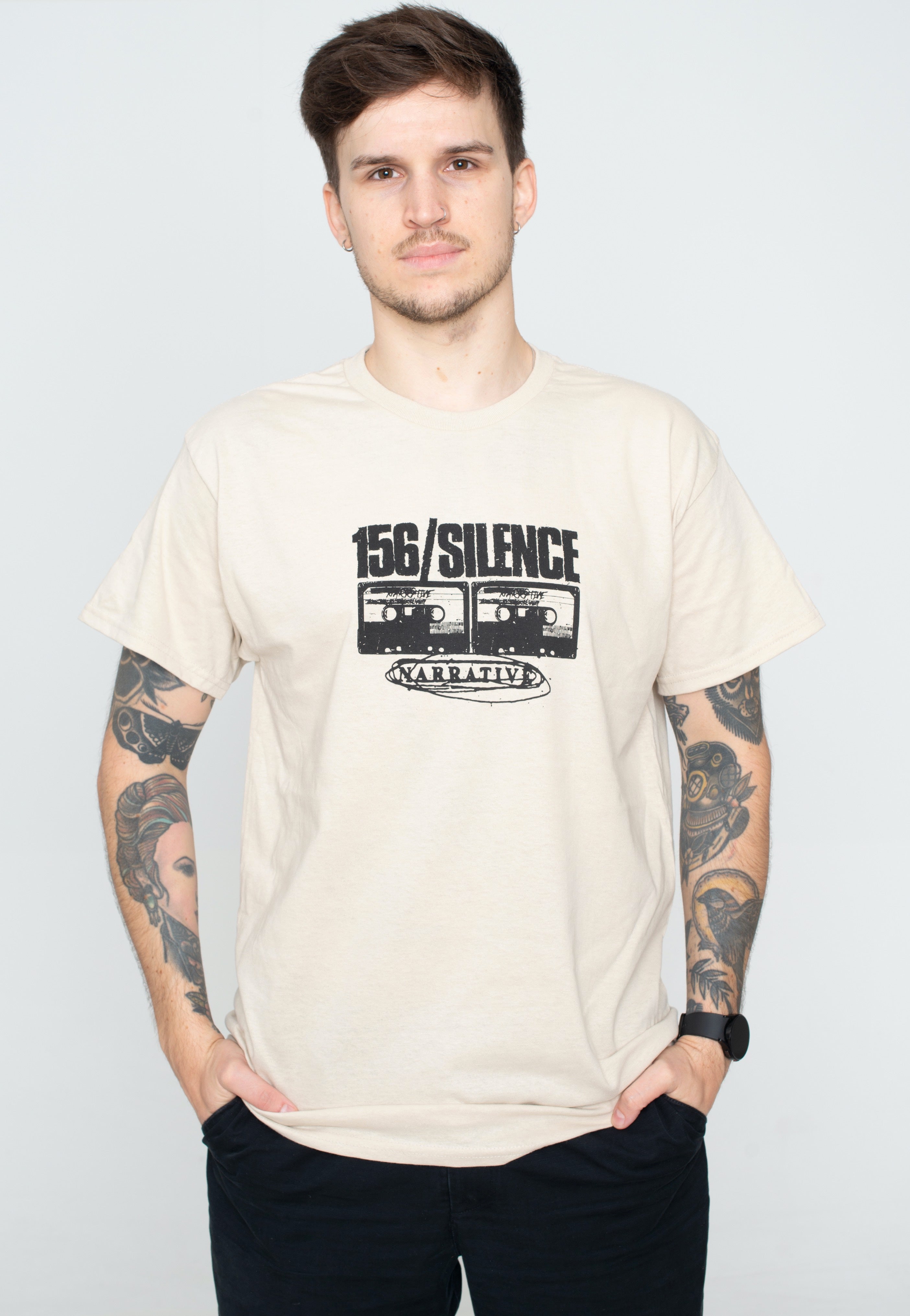 156/Silence - Narrative Tapes Sand - T-Shirt | Men-Image