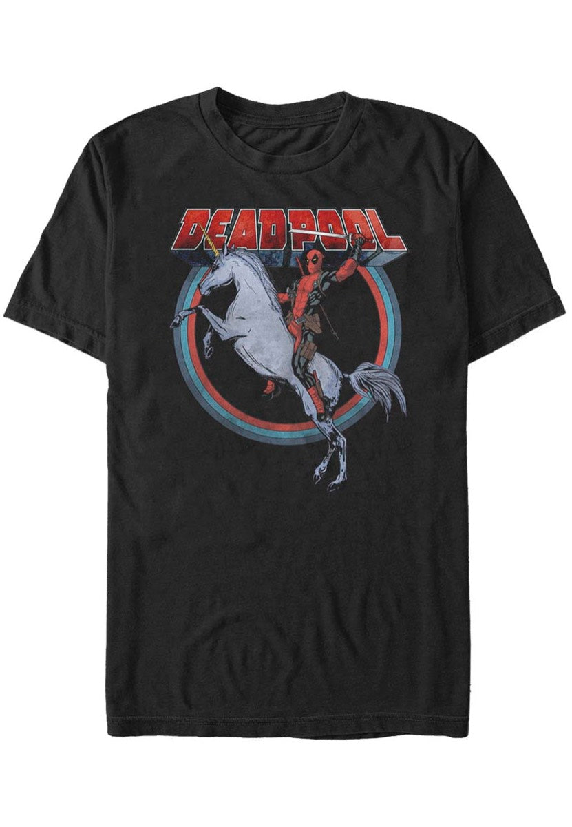 Deadpool - On Unicorn - T-Shirt | Men-Image