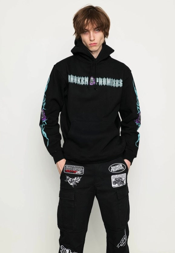 Broken Promises - Other Side Black - Hoodie | Men-Image