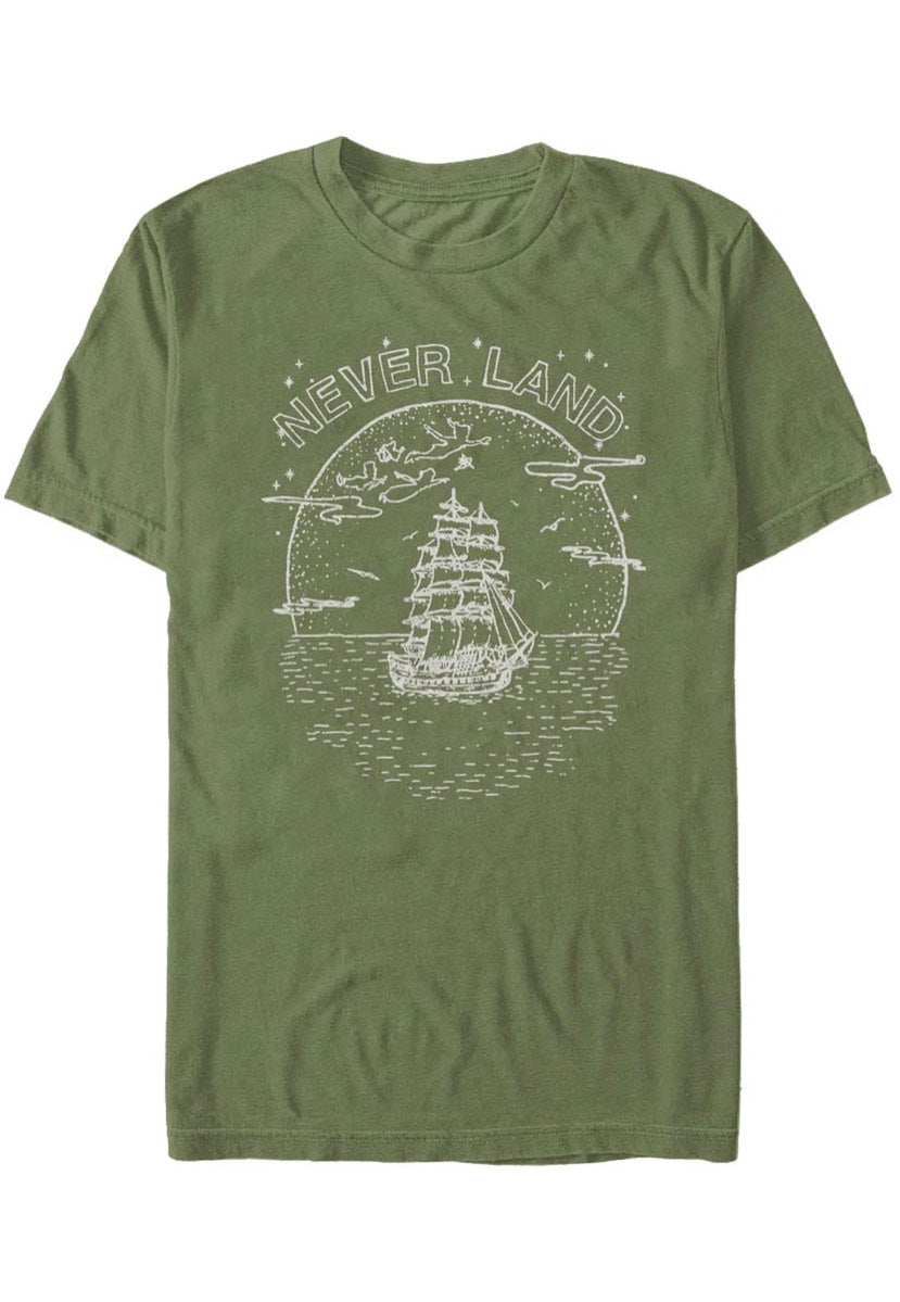 Peter Pan - Neverland Military Green - T-Shirt | Men-Image