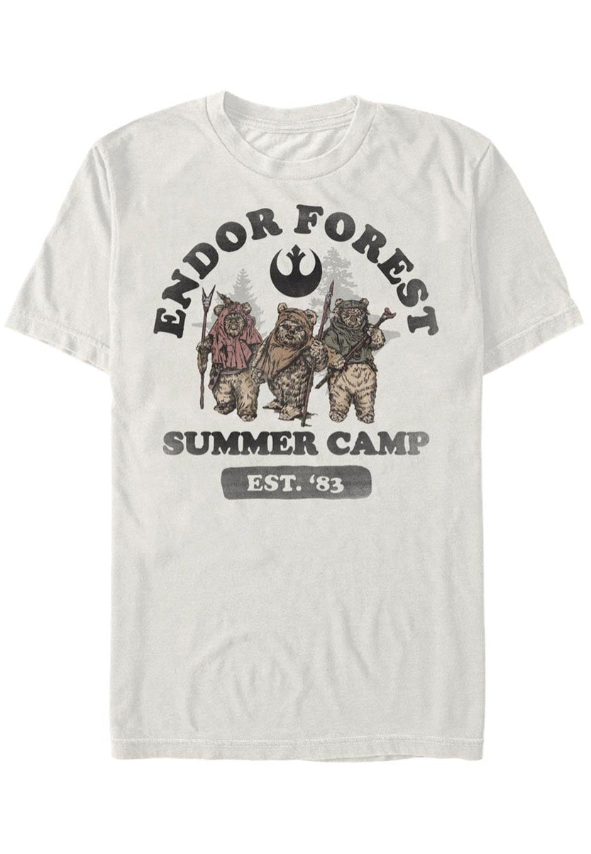 Star Wars - Endor Summer Camp Natural - T-Shirt | Men-Image