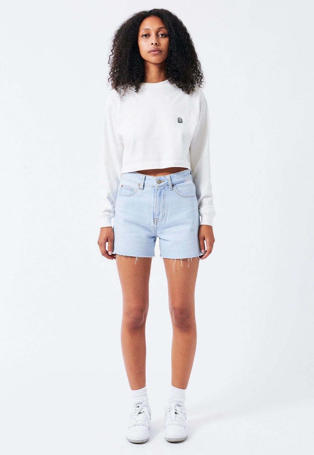 Dr. Denim - Nora Short Stream Superlight Worn Raw Hem - Shorts | Women-Image