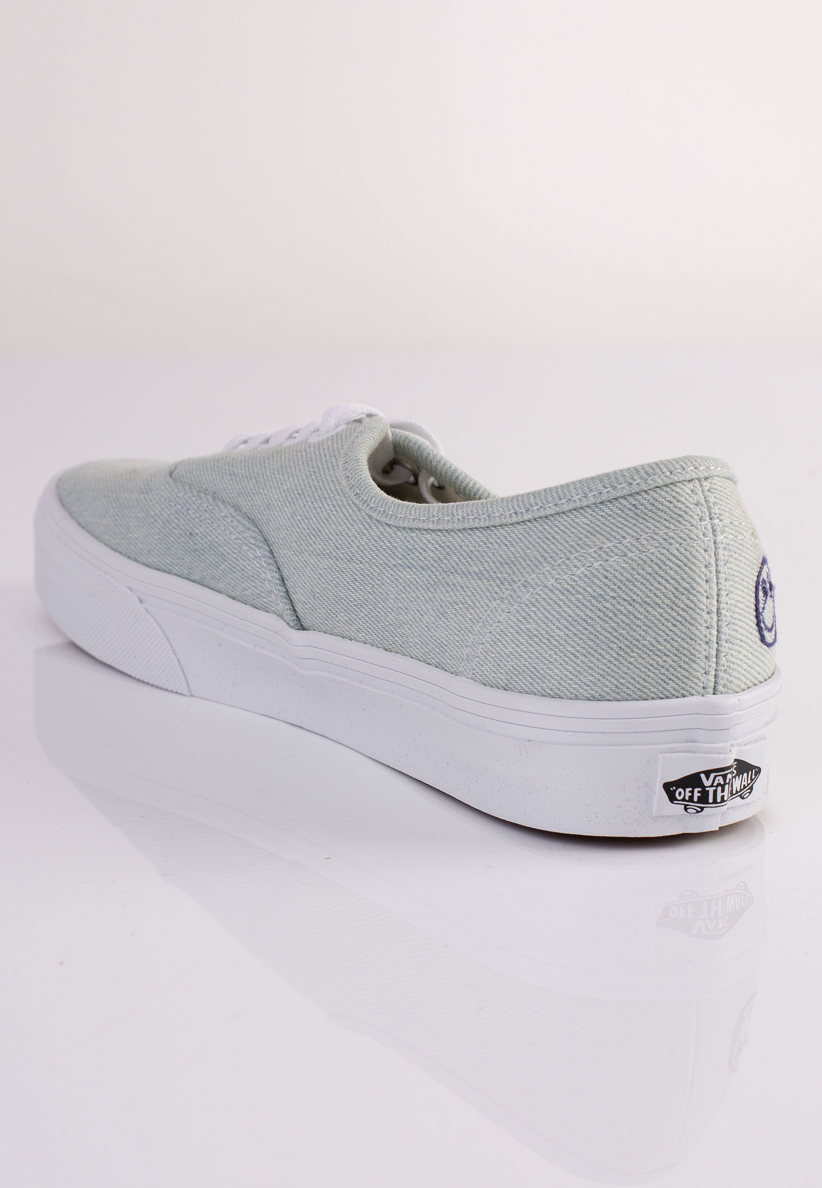 Vans - Authentic Joyful Denim Light Navy - Girl Shoes | Women-Image