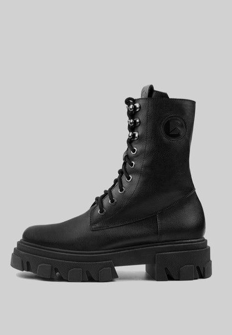 Bohema - Combat Black - Girl Shoes | Women-Image