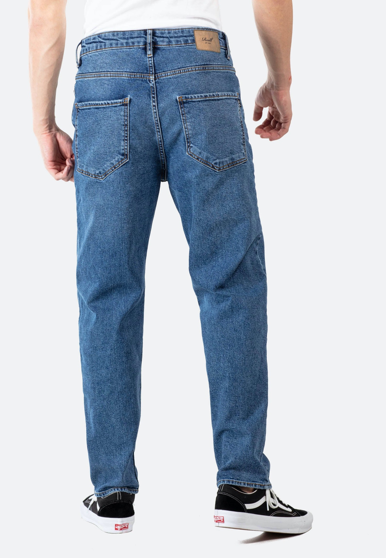 REELL - Rave Retro Mid Blue - Jeans | Men-Image