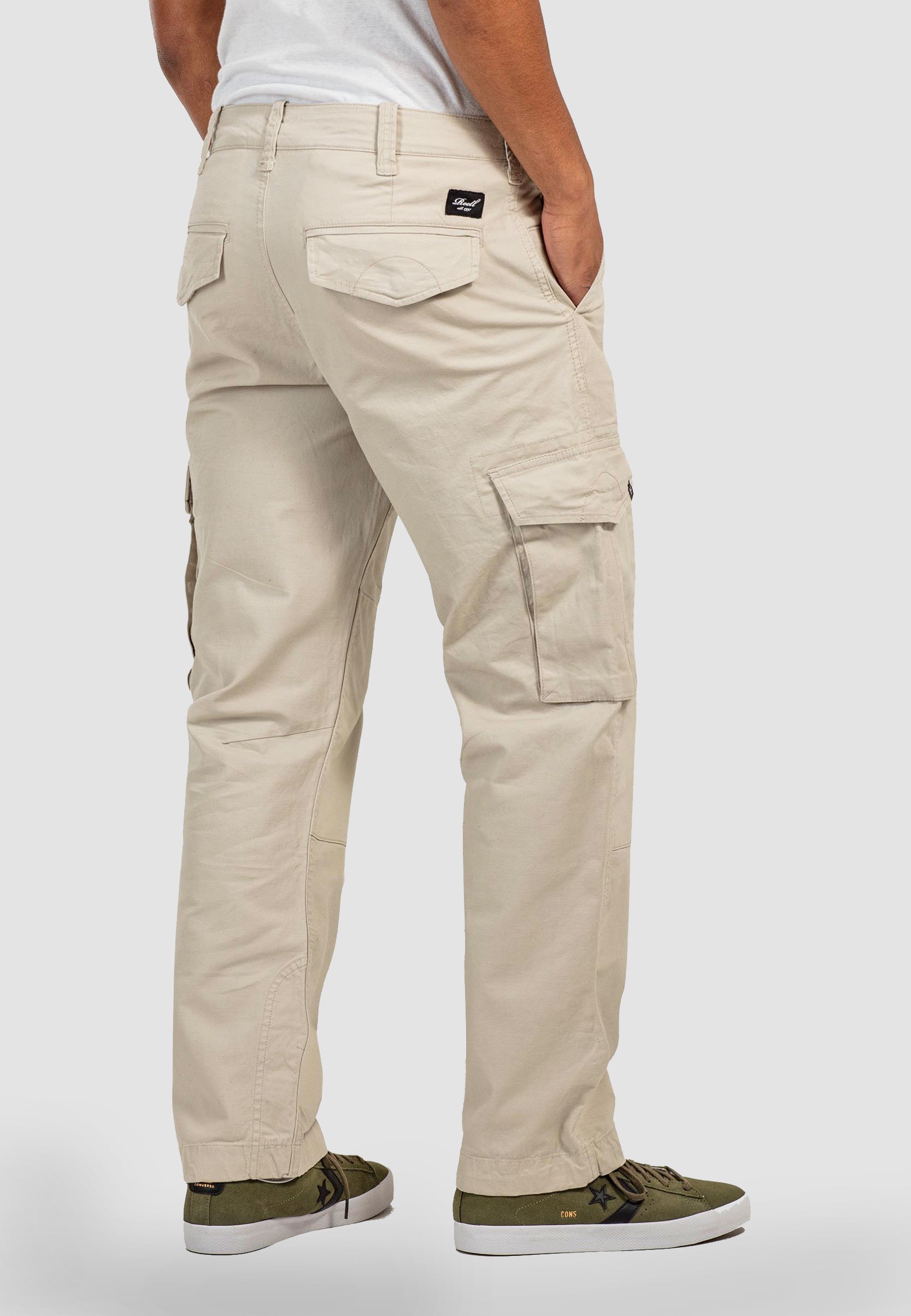 REELL - Flex Cargo LC Oatmeal - Pants | Men-Image