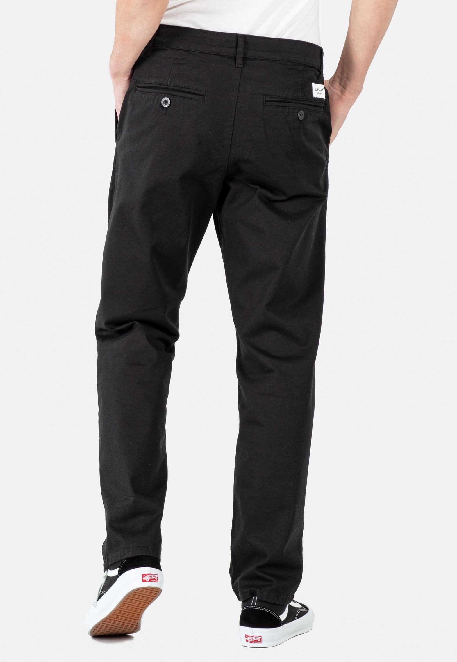 REELL - Regular Flex Chino Black - Pants | Men-Image