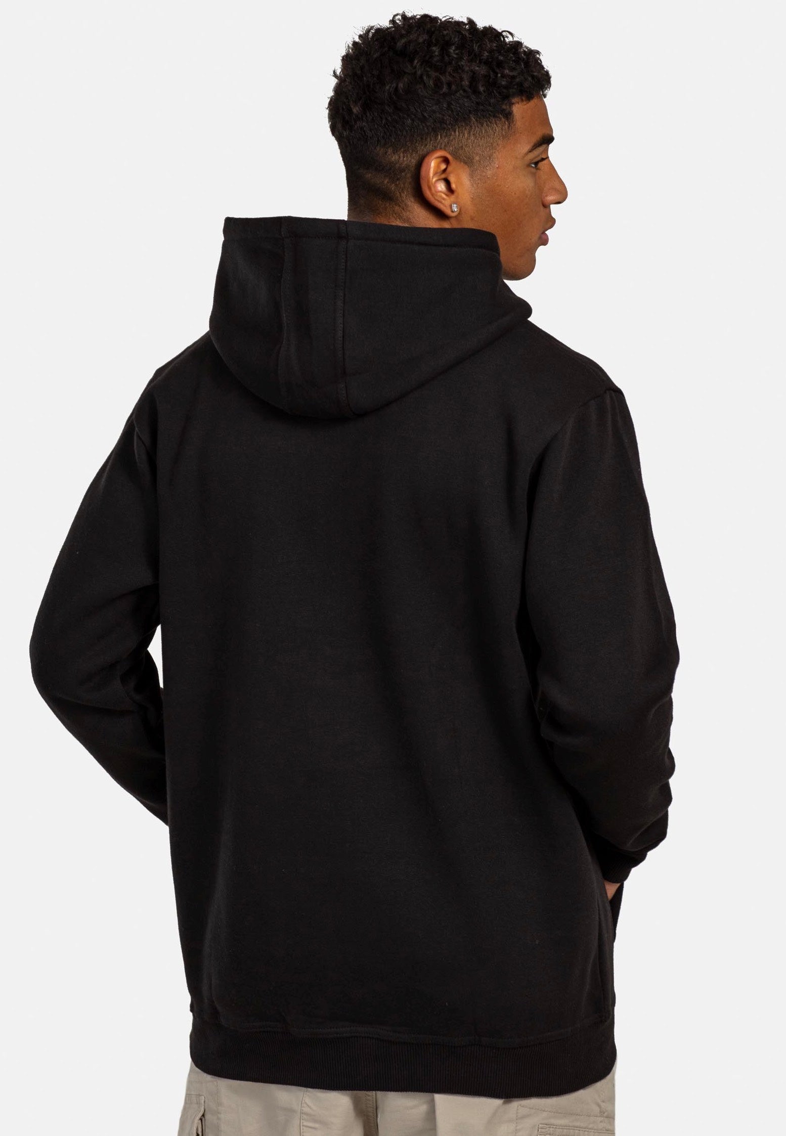 REELL - Staple Logo Deep Black - Hoodie | Men-Image