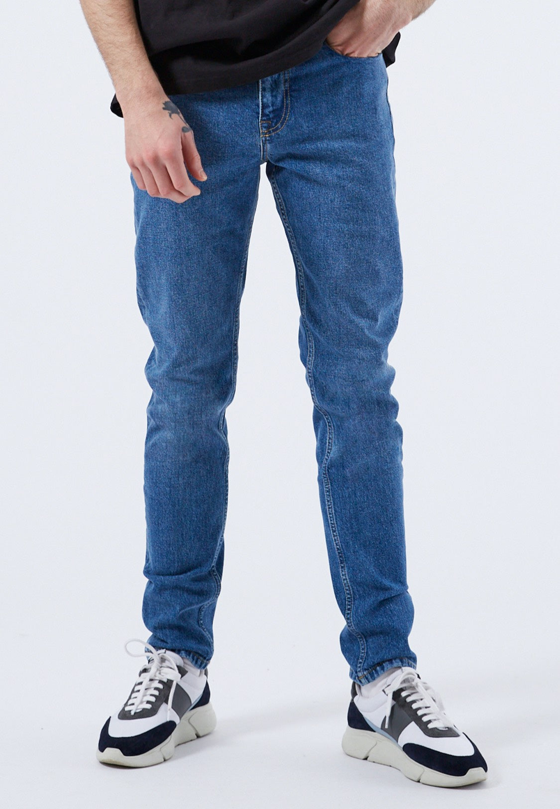 Dr. Denim - Clark Cobble Mid Retro - Jeans | Men-Image