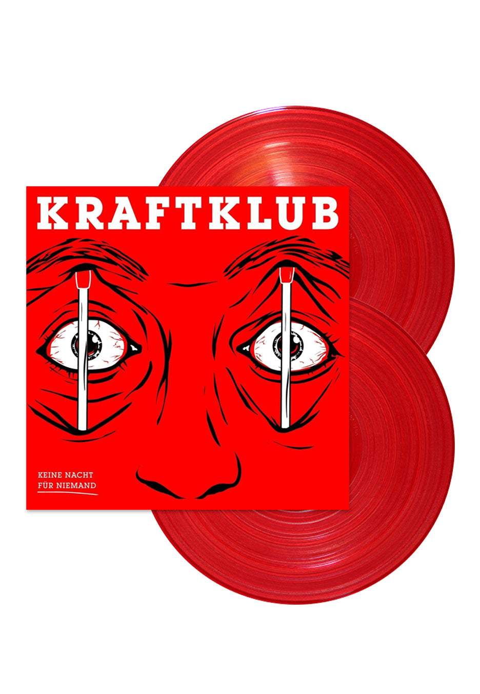 Kraftklub - Keine Nacht Für Niemand Red - Colored 2 Vinyl | Neutral-Image