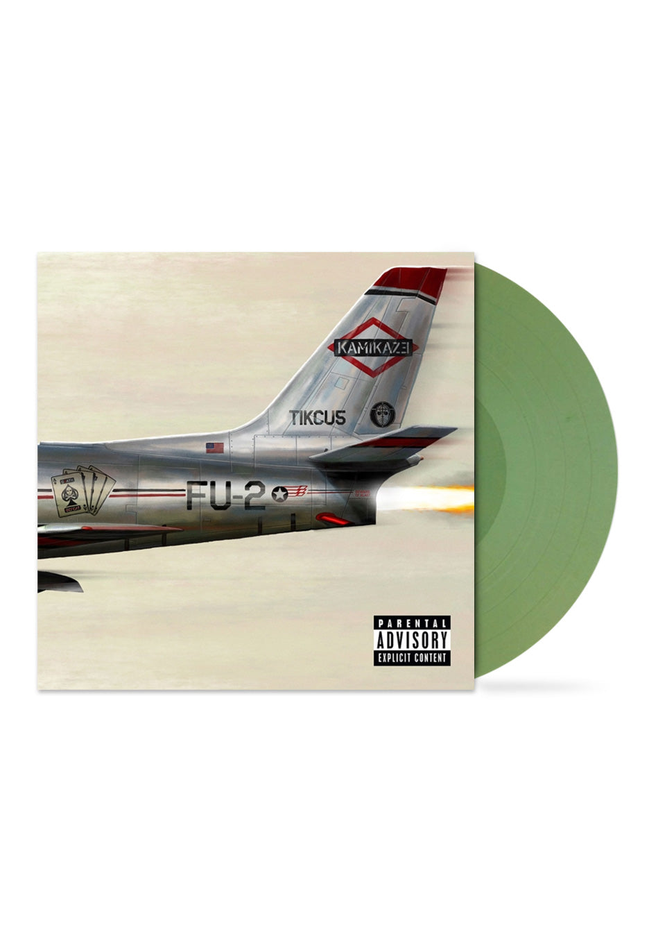 Eminem - Kamikaze Olive Green - Colored Vinyl | Neutral-Image