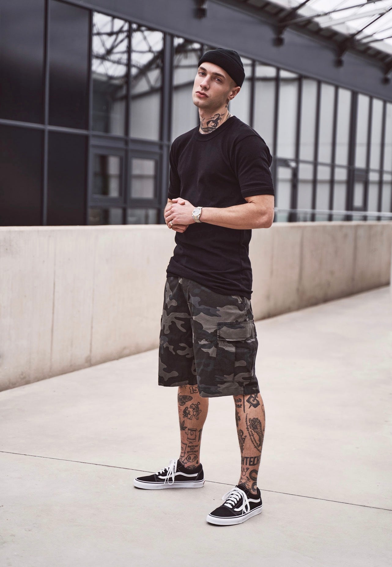 Brandit - BDU Ripstop Darkcamo - Shorts | Men-Image