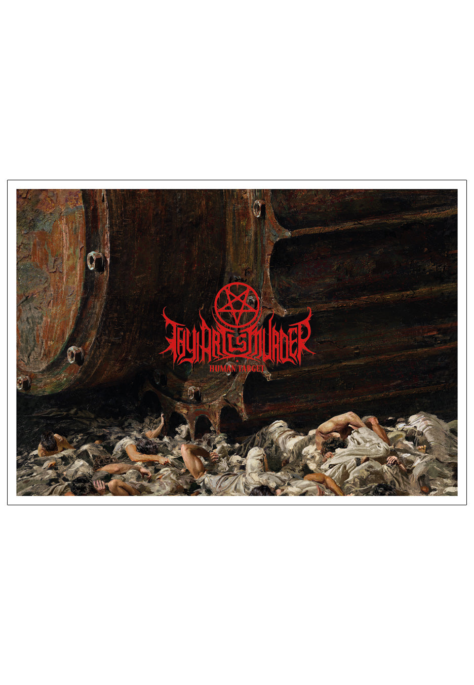 Thy Art Is Murder - Human Target - Poster | Neutral-Image