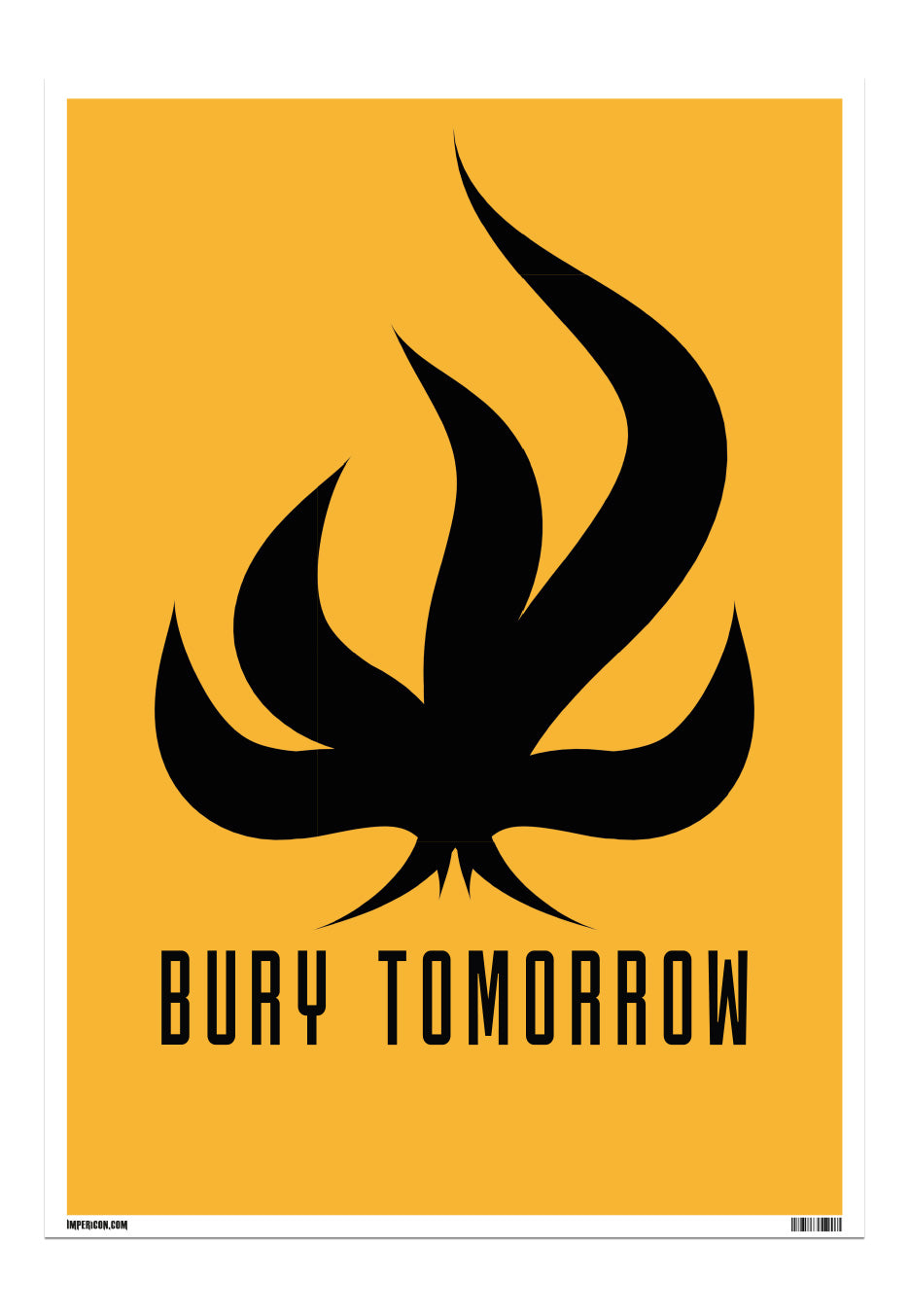 Bury Tomorrow - Black Flame - Poster | Neutral-Image