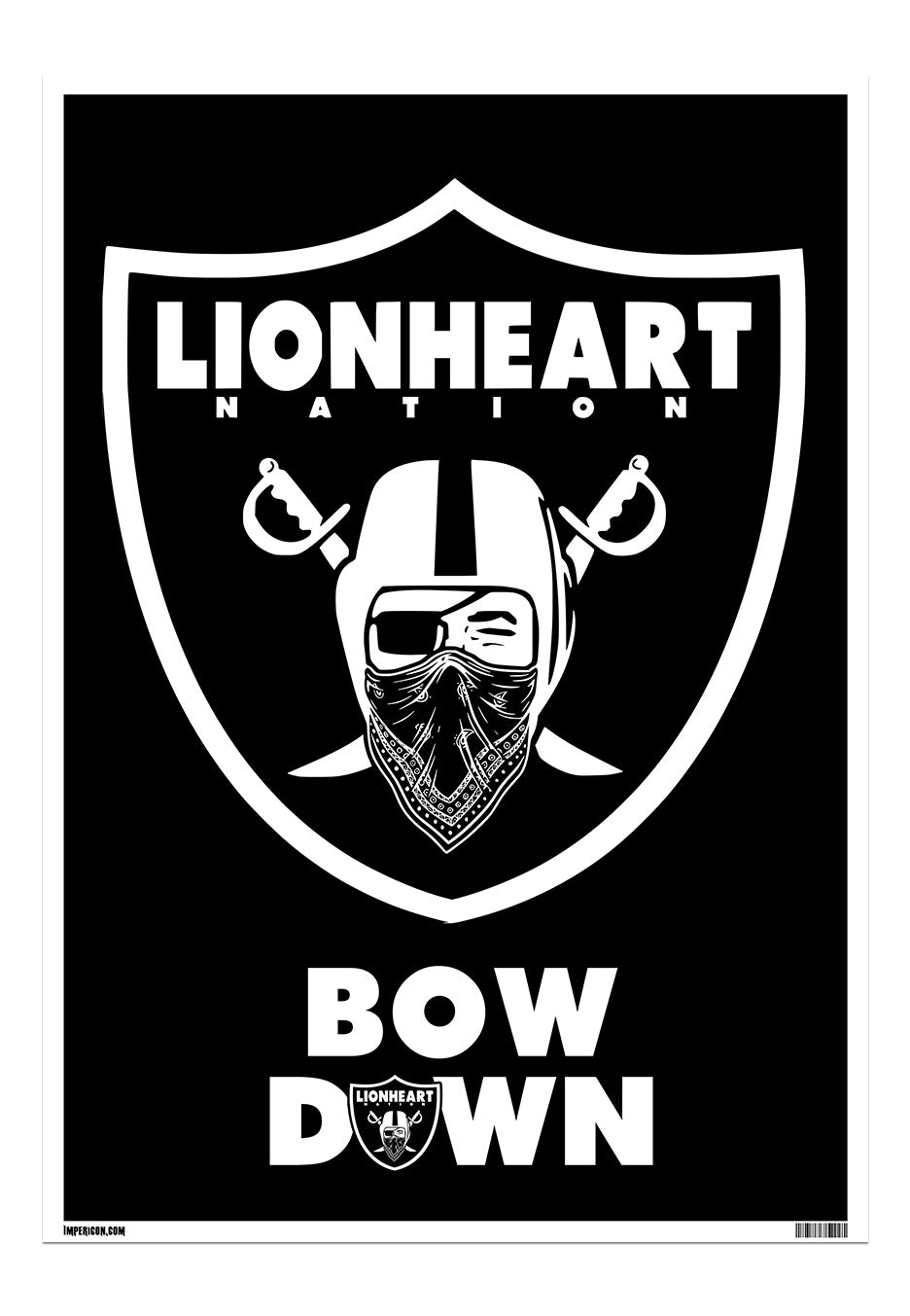 Lionheart - Bow Down - Poster | Neutral-Image