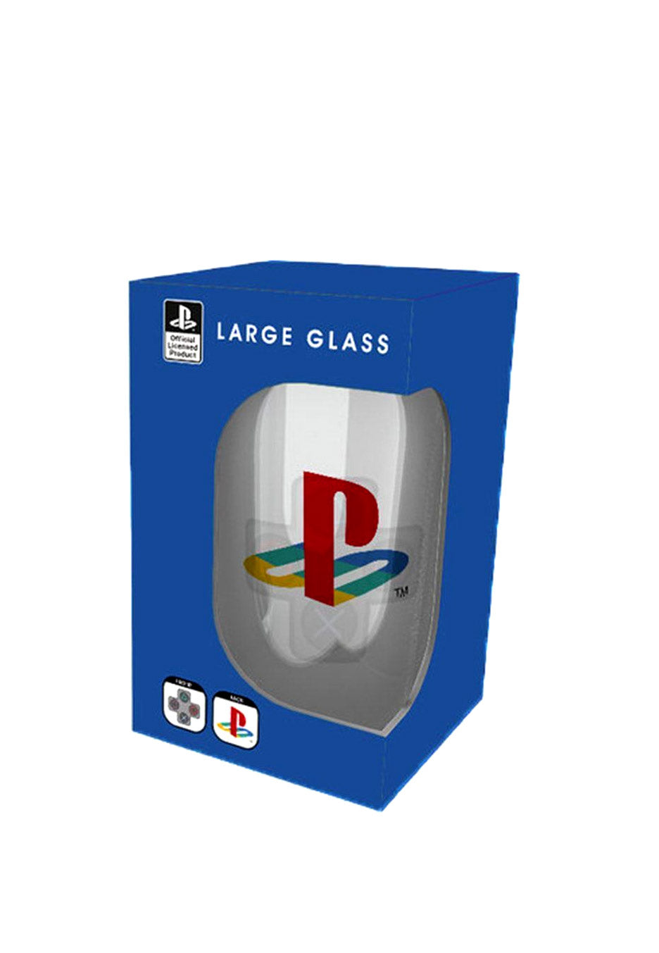 Playstation - Buttons Pint Multicolor - Glass | Neutral-Image