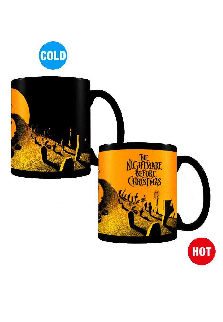 The Nightmare Before Christmas - Moon Heat Change - Mug | Neutral-Image