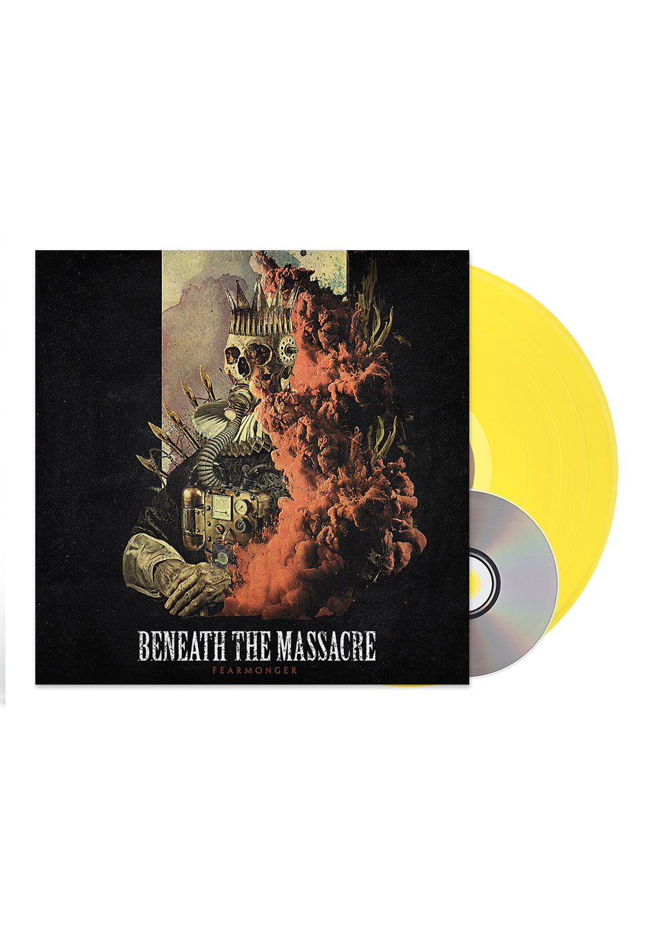 Beneath The Massacre - Fearmonger Transparent Sun Yellow - Colored Vinyl + CD | Neutral-Image