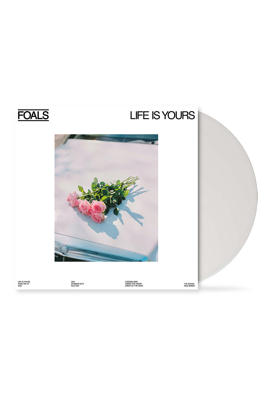 Foals - Life Is Yours White - Colored Vinyl | Neutral-Image