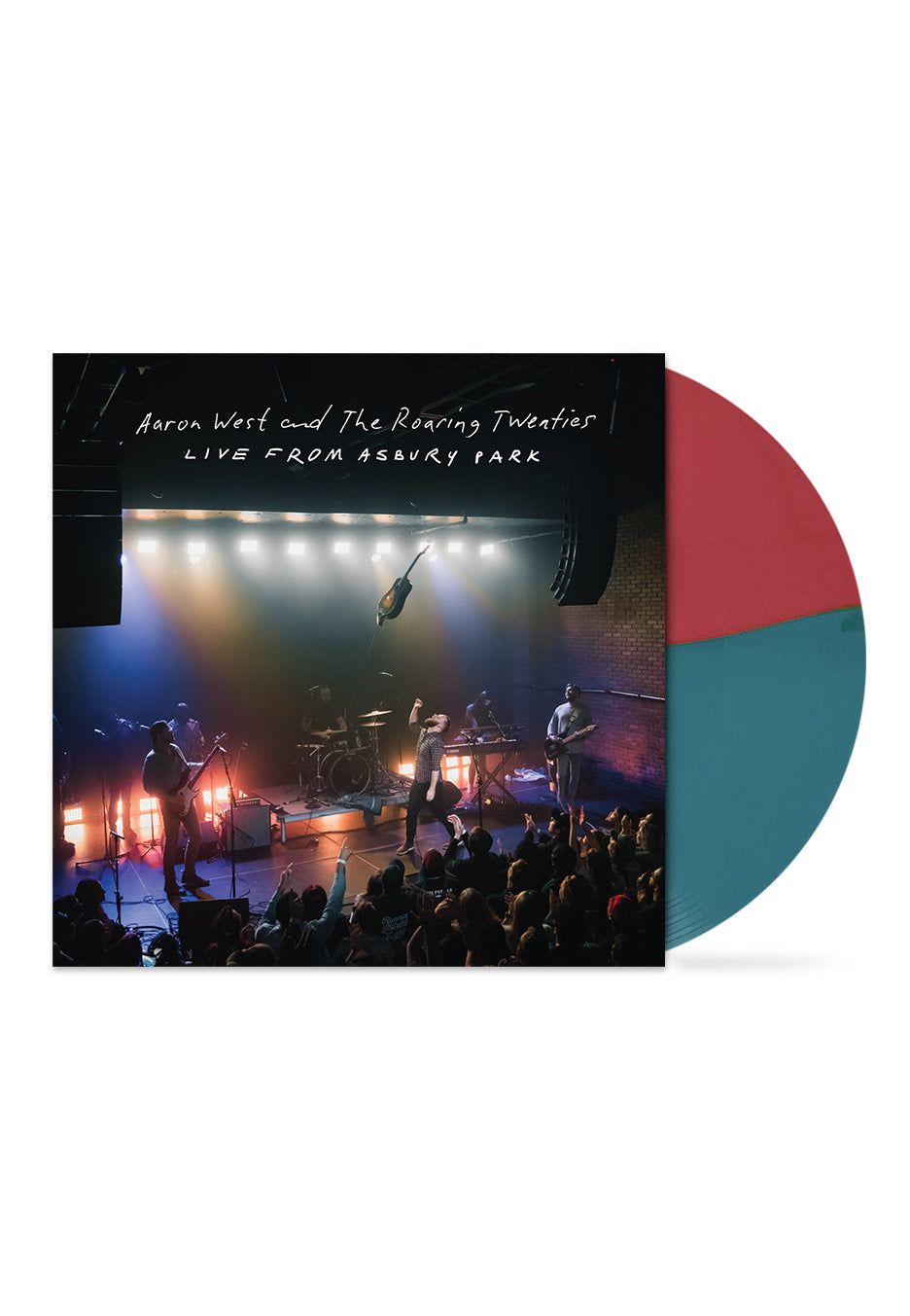 Aaron West And The Roaring Twenties - Live From Asbury Park Blue/Maroon Split - Colored Vinyl | Neutral-Image