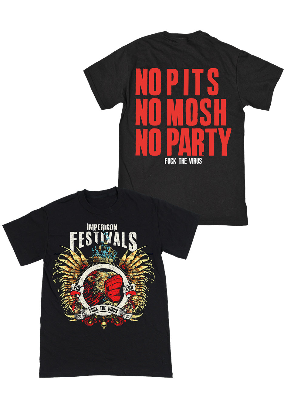 Impericon Festival - No Pits, No Mosh, No Party - T-Shirt | Men-Image