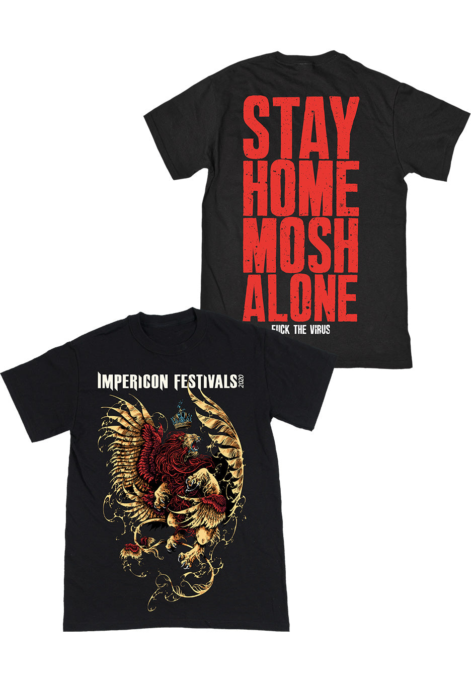 Impericon Festival - Stay Home Mosh Alone - T-Shirt | Women-Image