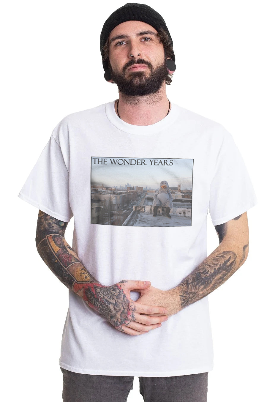 The Wonder Years - Rooftop White - T-Shirt | Men-Image