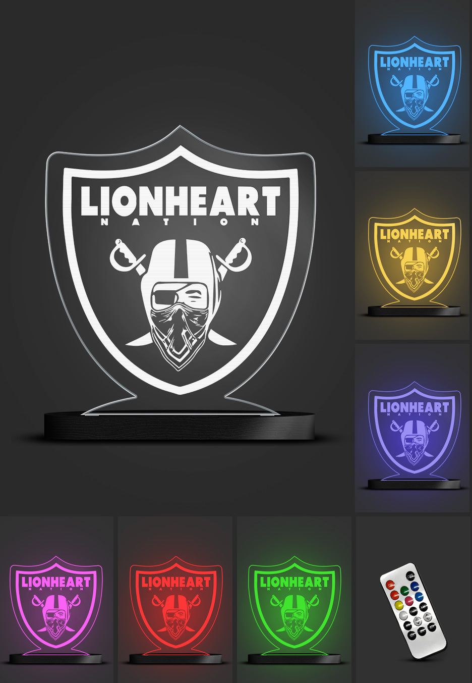 Lionheart - Bow Down - Lamp | Neutral-Image