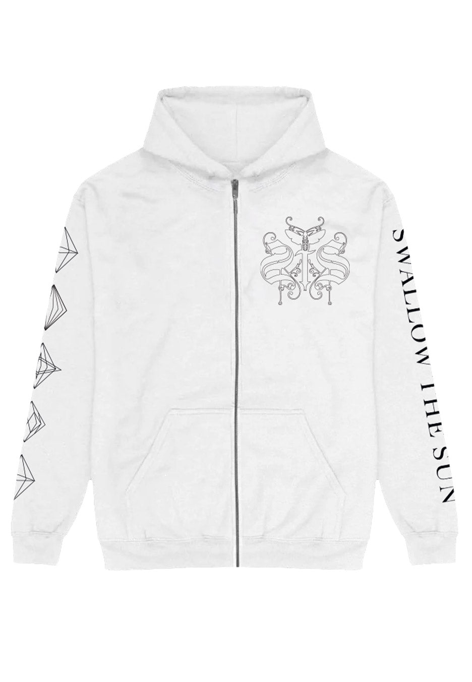 Swallow The Sun - Diamonds White - Zipper | Men-Image