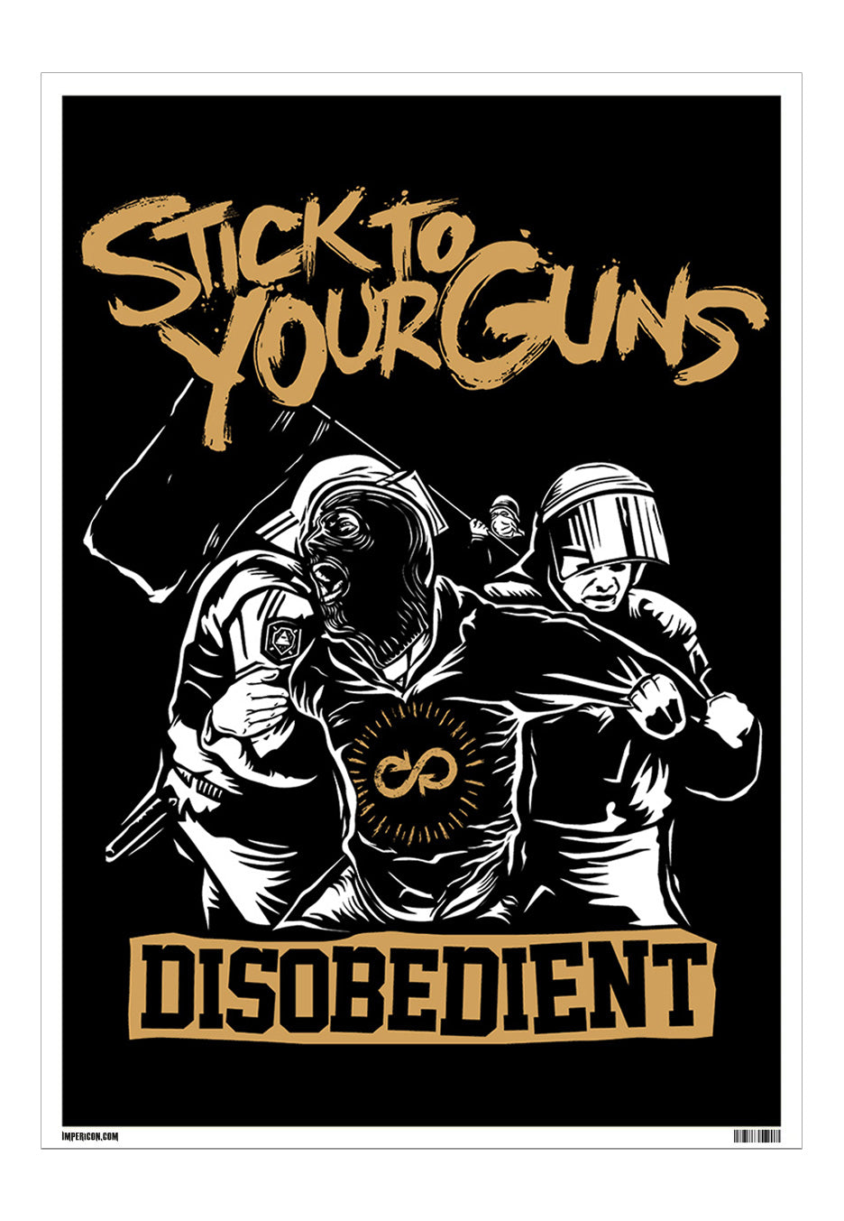 Stick To Your Guns - Disobedient - Poster | Neutral-Image