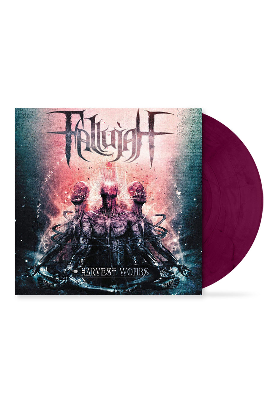 Fallujah - Harvest Wombs Hot Pink/Black - Marbled Vinyl | Neutral-Image