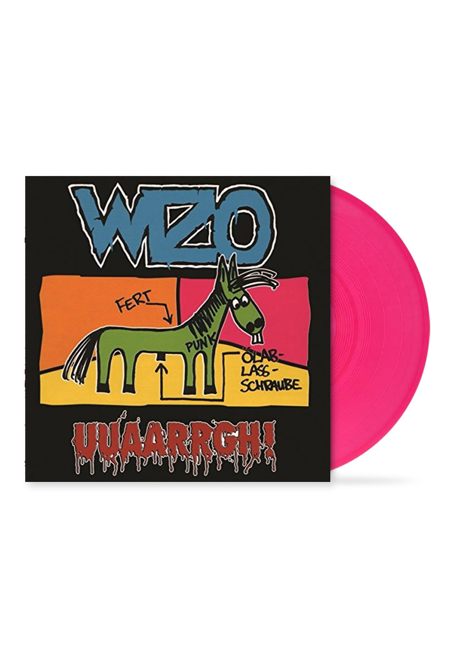 WIZO - UUAARRGH! Pink - Colored Vinyl | Neutral-Image