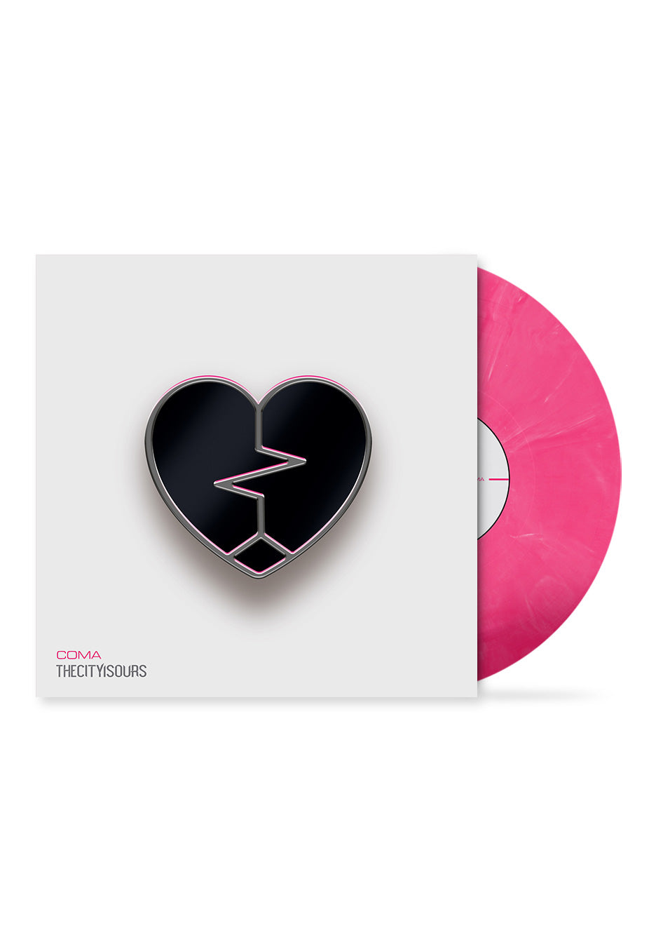 TheCityIsOurs - Coma Ltd. Pink White - Marbled Vinyl | Neutral-Image